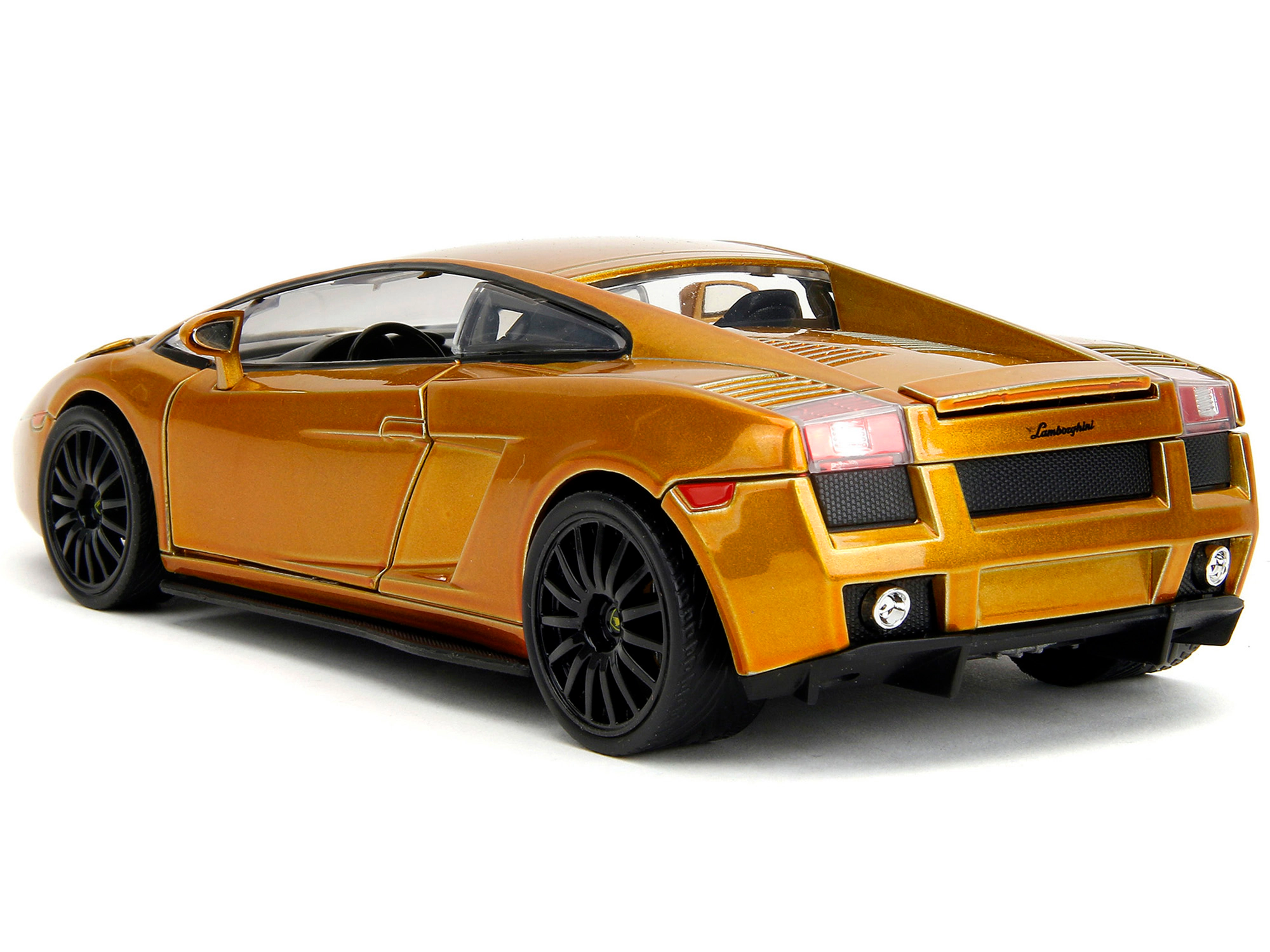 Jada Lamborghini Gallardo Gold Metallic "Fast X" (2023) Movie "Fast & Furious" Series 1/24 Diecast Model Car by Jada