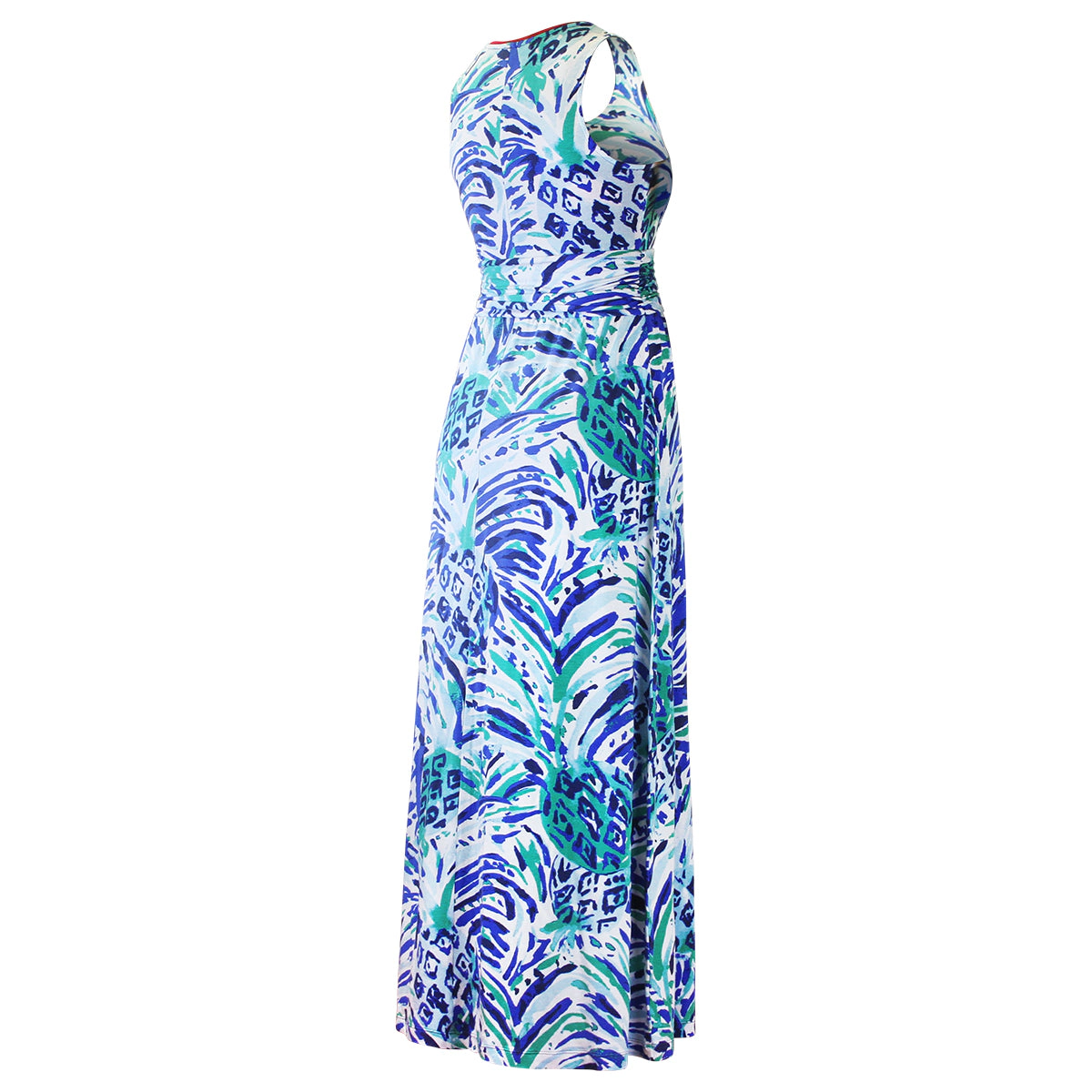 UV Skinz Women's V-Neck Maxi Dress