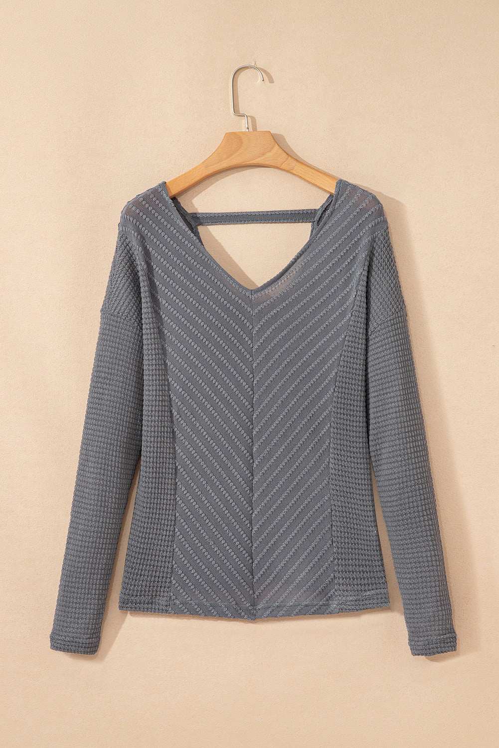 Threaded Pear Haylee Knit Top Long Sleeve