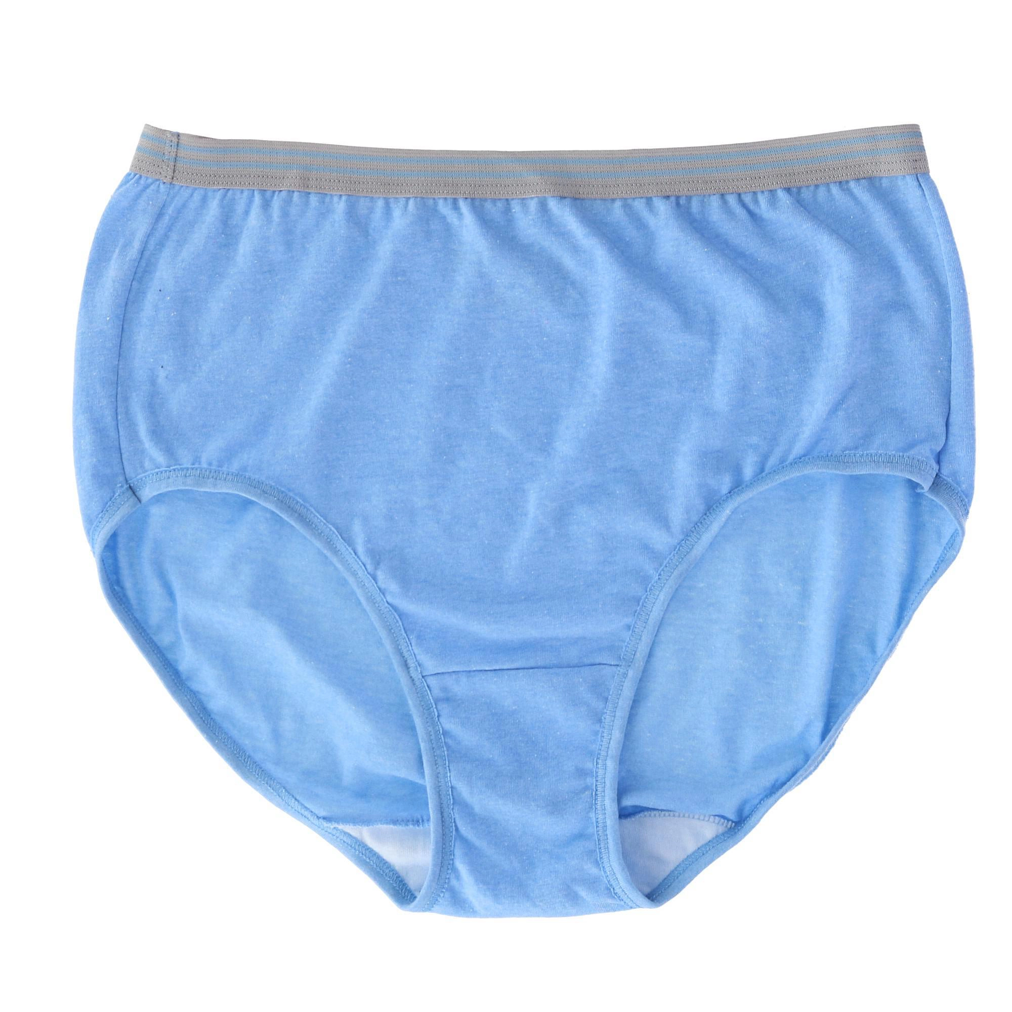 Fruit of the Loom Women's Heather Brief Underwear (6 Pair Pack)