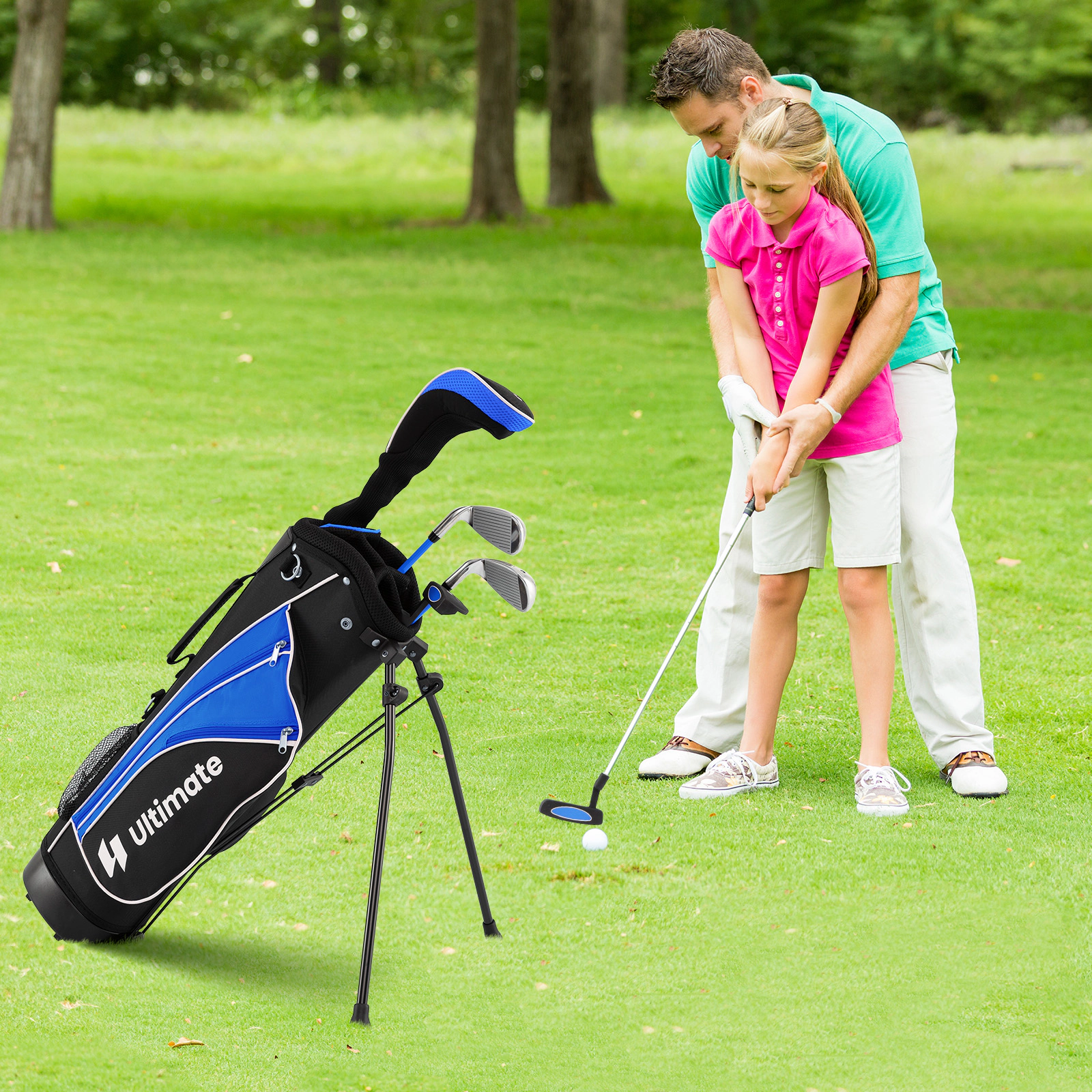 LJG Complete Golf Club Set for Children Age 11-13