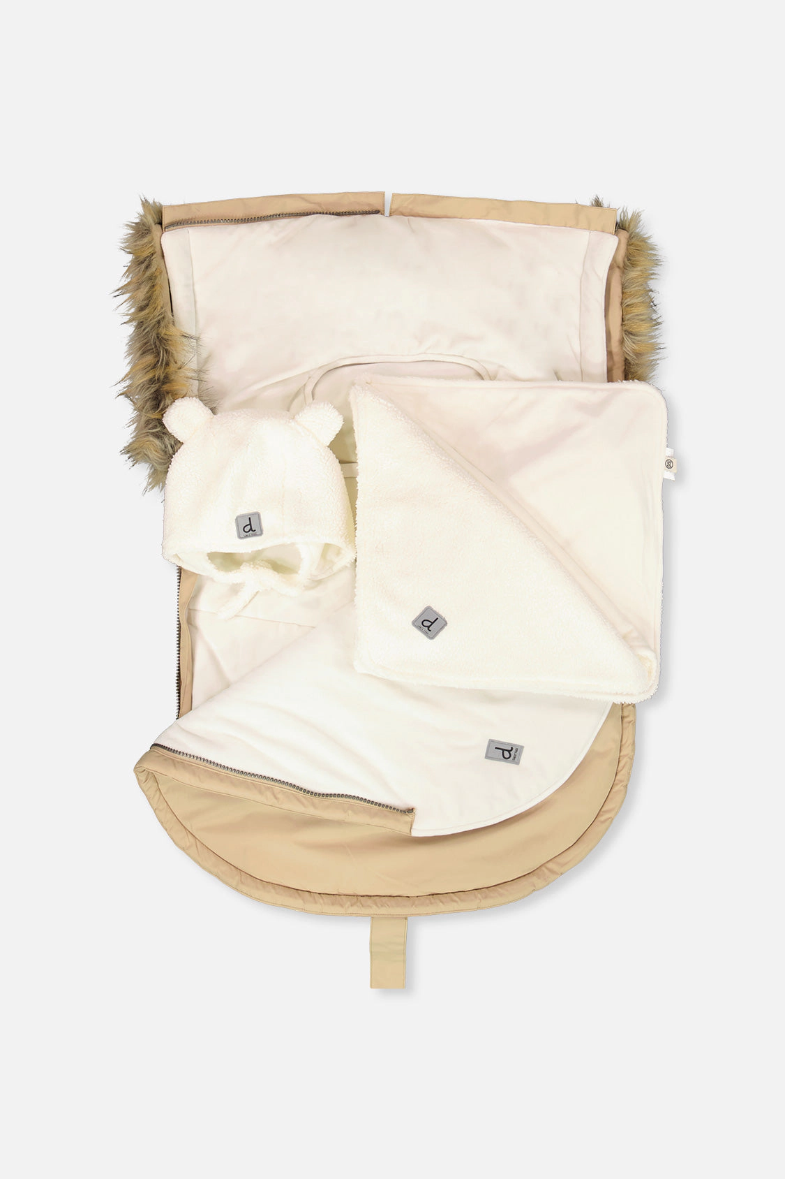 Deux par Deux Unisex Waterproof Bunting Bag for Car Seats & Strollers