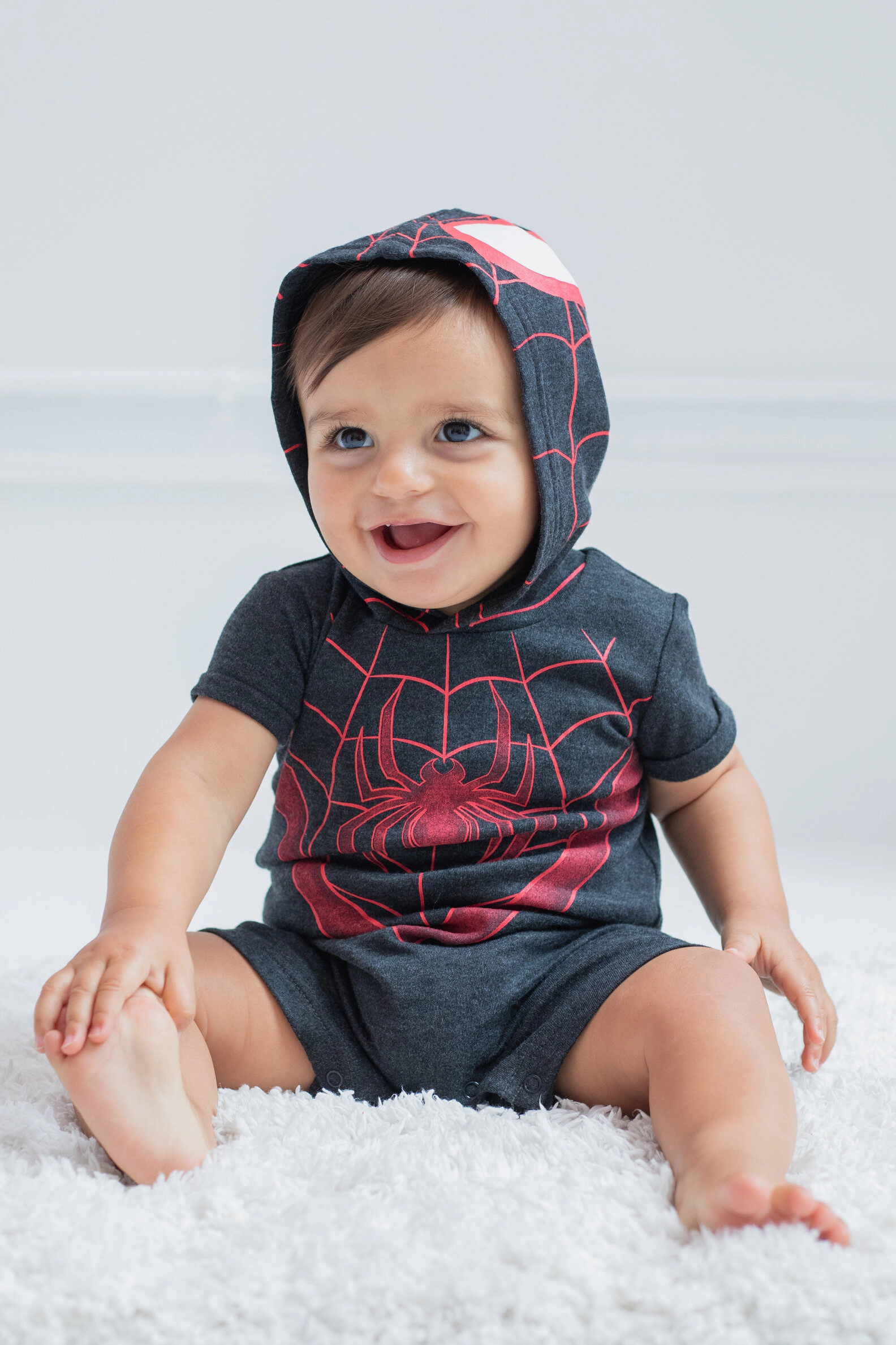 Marvel Cosplay Hooded Romper