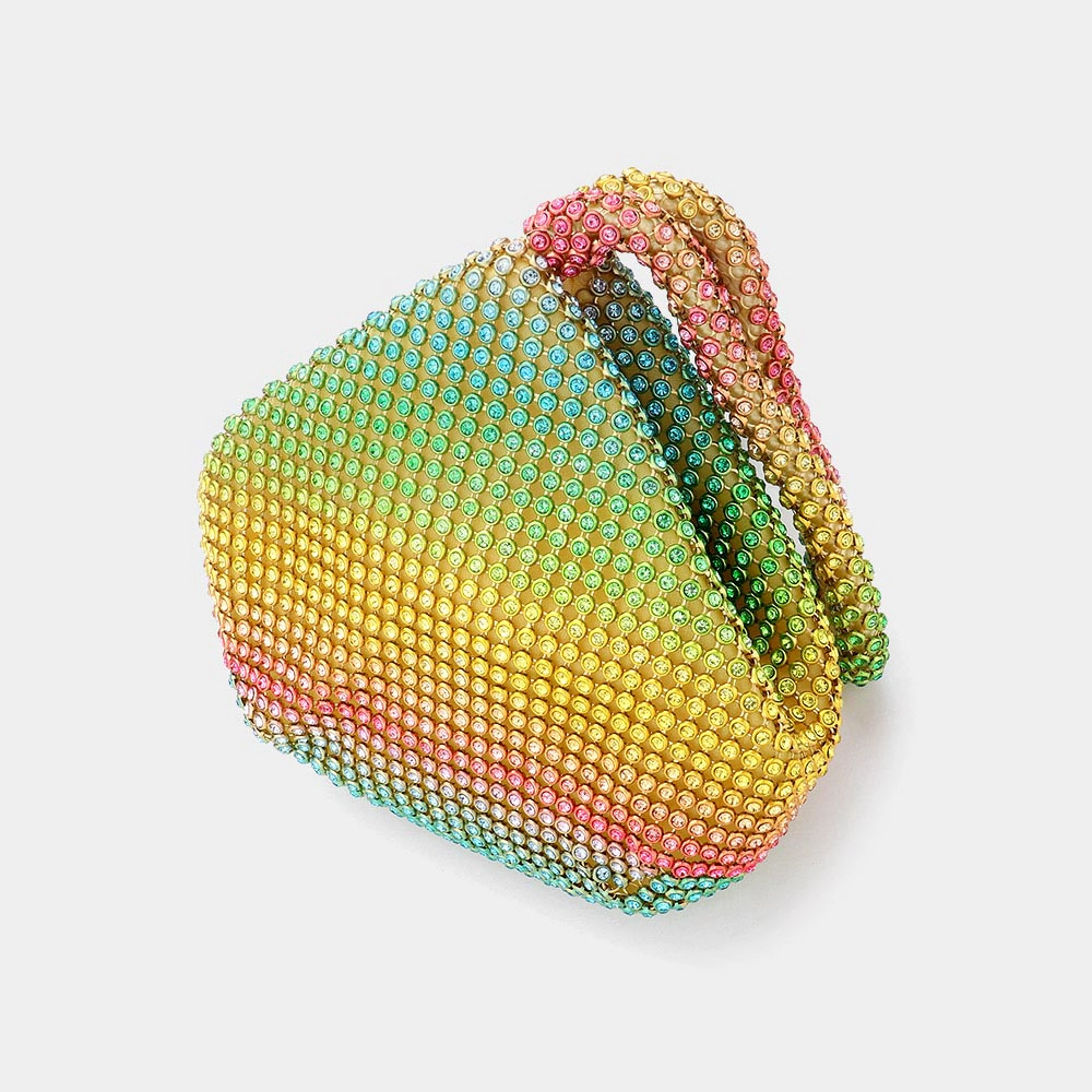 FASHNZFAB Bling Wristlet Evening Bag