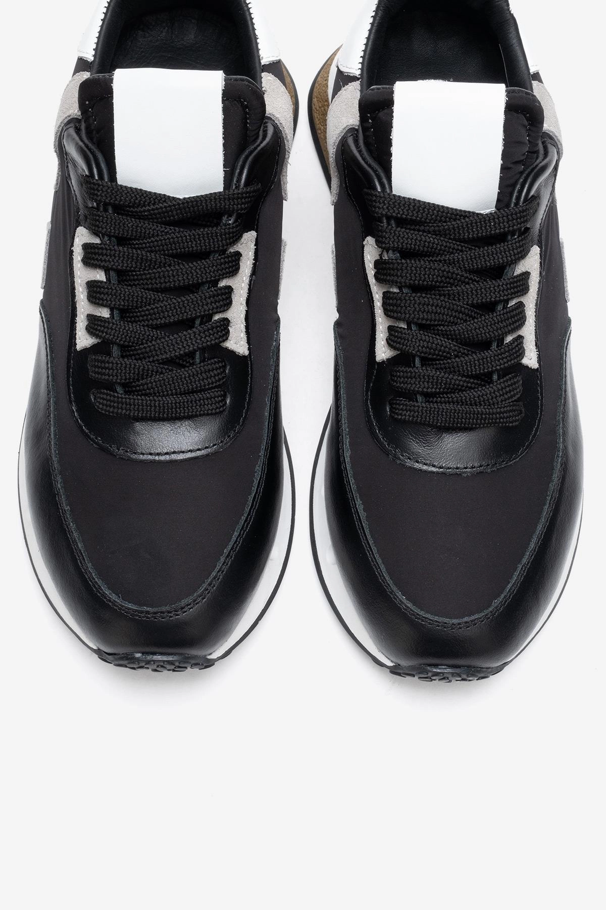 Forever & Always Womens Vian Leather Platform Sneaker