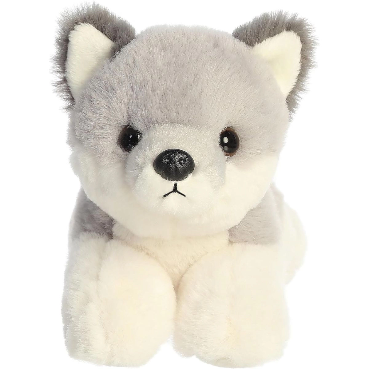 Aurora Mini Flopsie Wolf Pup 8-Inch Stuffed Animal Plush