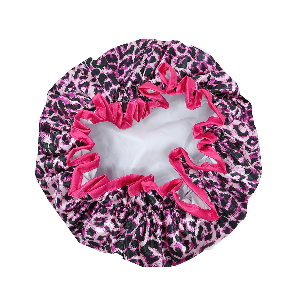 Wrapables Reusable Women's Waterproof Shower Caps for Long Hair