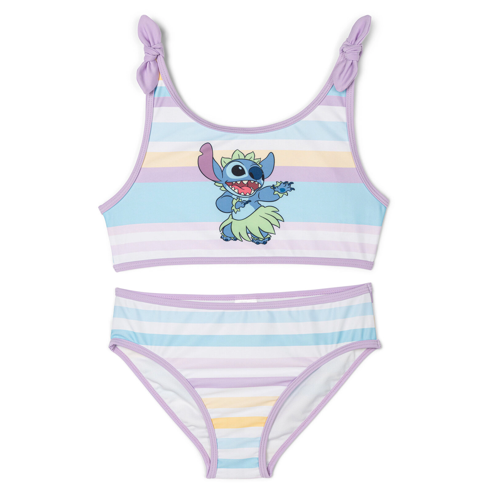 Disney Girls' 2-Piece Swimwear Bikini Top and Bottom Set