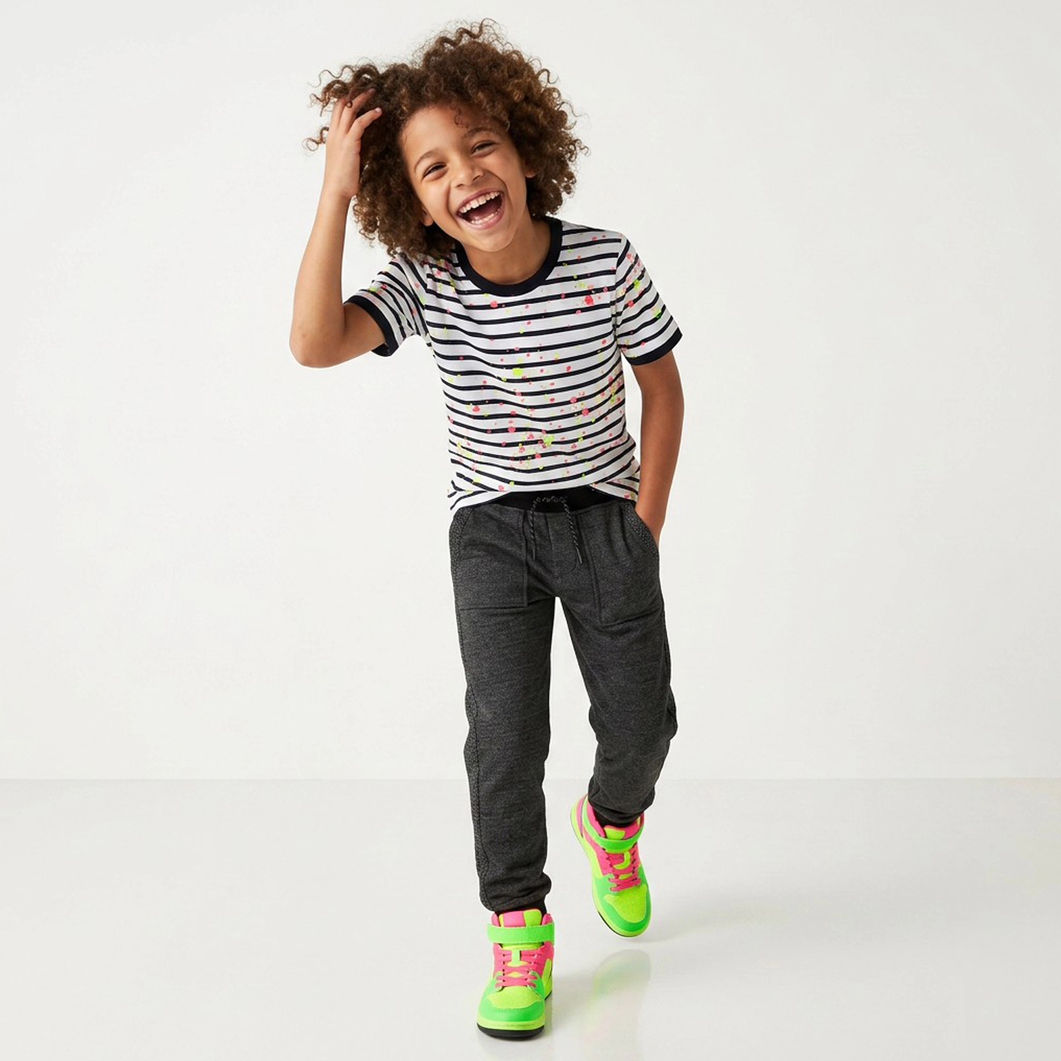 Rockets of Awesome Textured Jogger for Boys