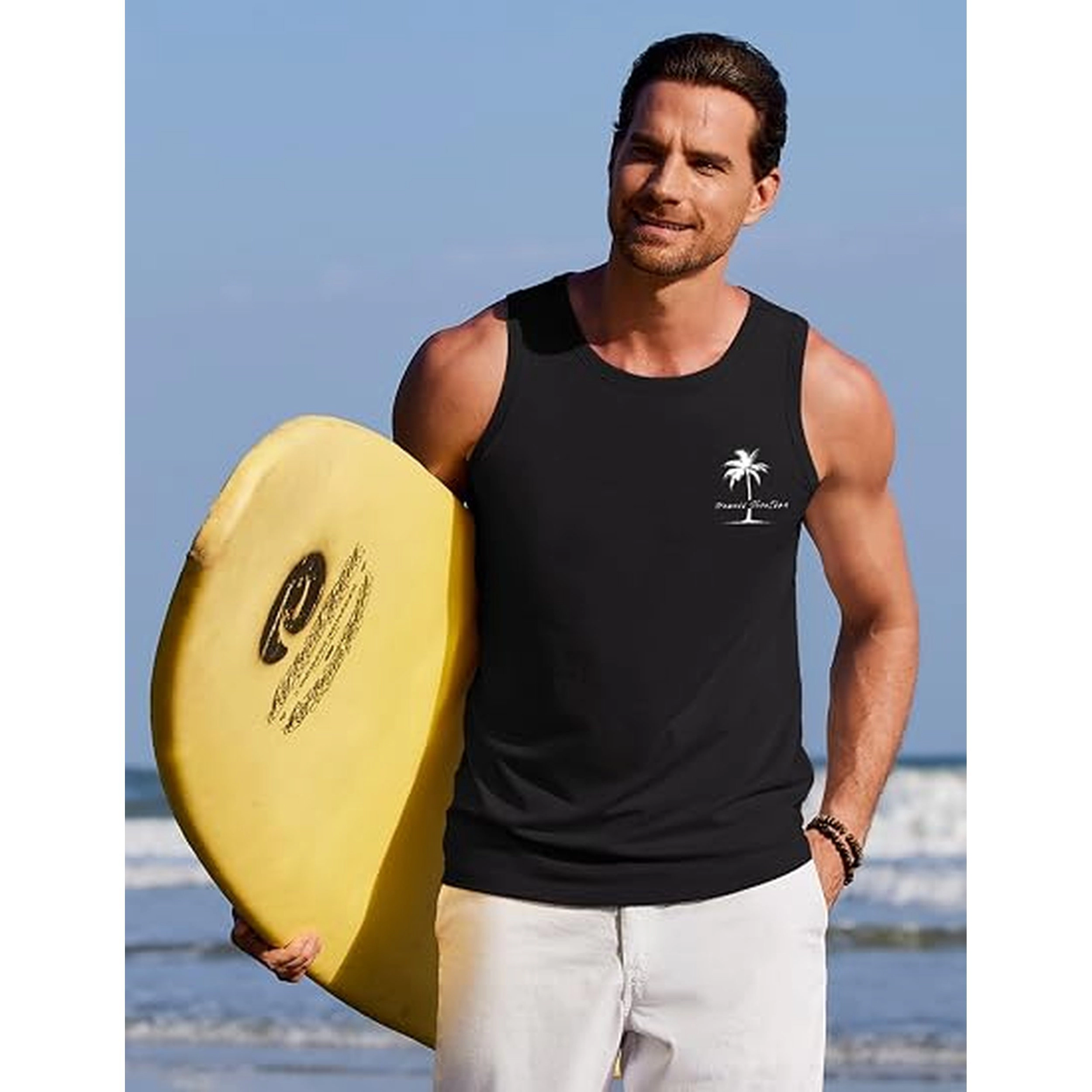 COOFANDY Men's Athletic Fit Sleeveless Tank Top