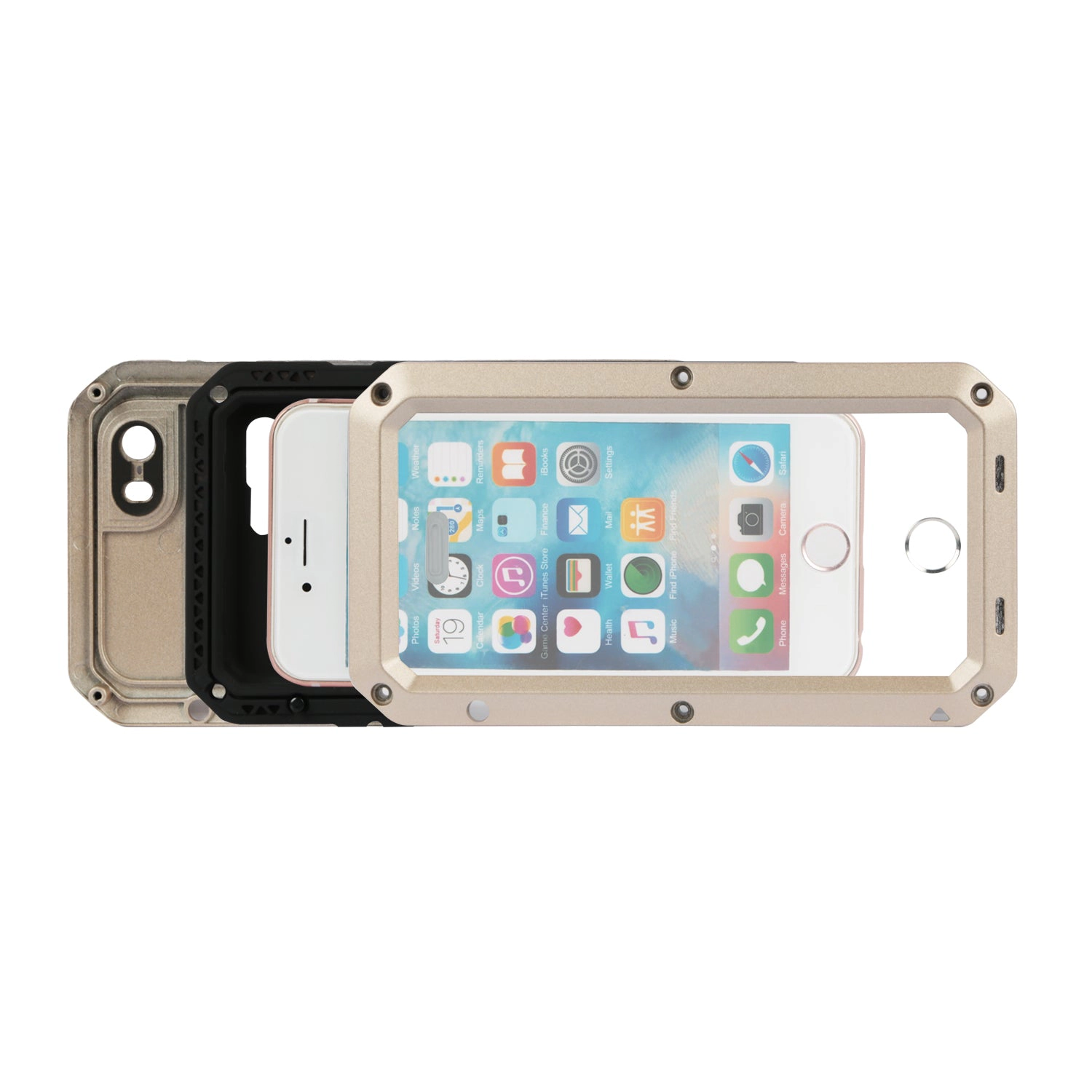 GBruno Shock-Resistant Hybrid Case For IPhone 7