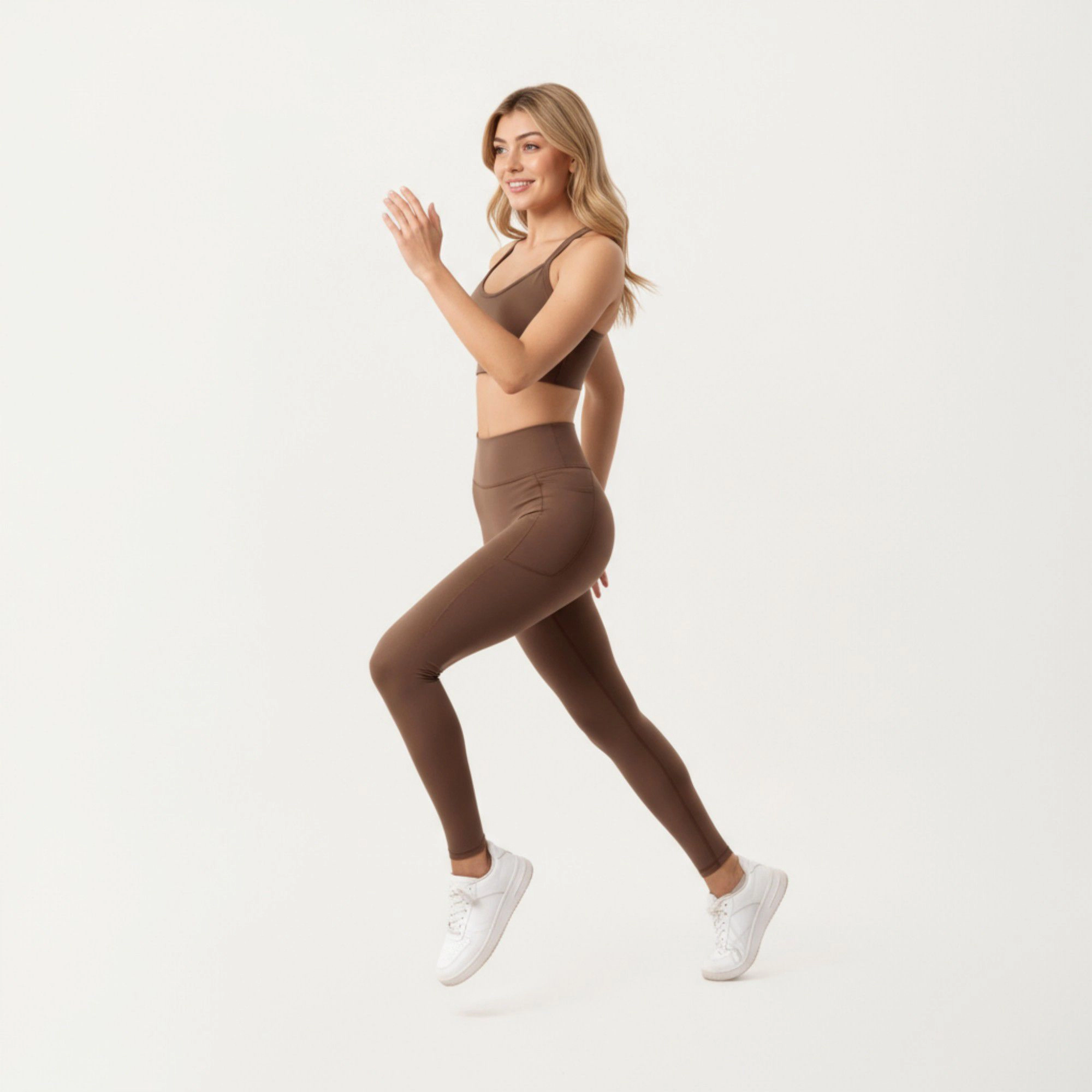 Anna-Kaci Active Women's High Waist Full Length Leggings with Smooth Stretch Fabric and Contoured Fit