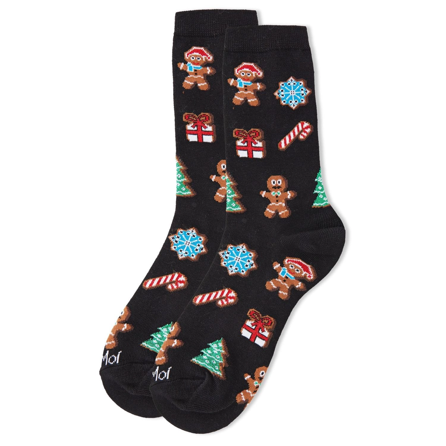 MeMoi Women's Christmas Cookie Delight Holiday Crew Socks