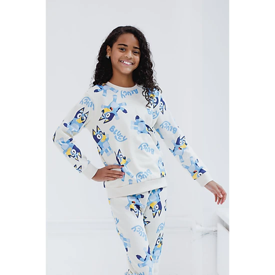 Bluey 2-Piece Fleece Sweatshirt and Pants Set