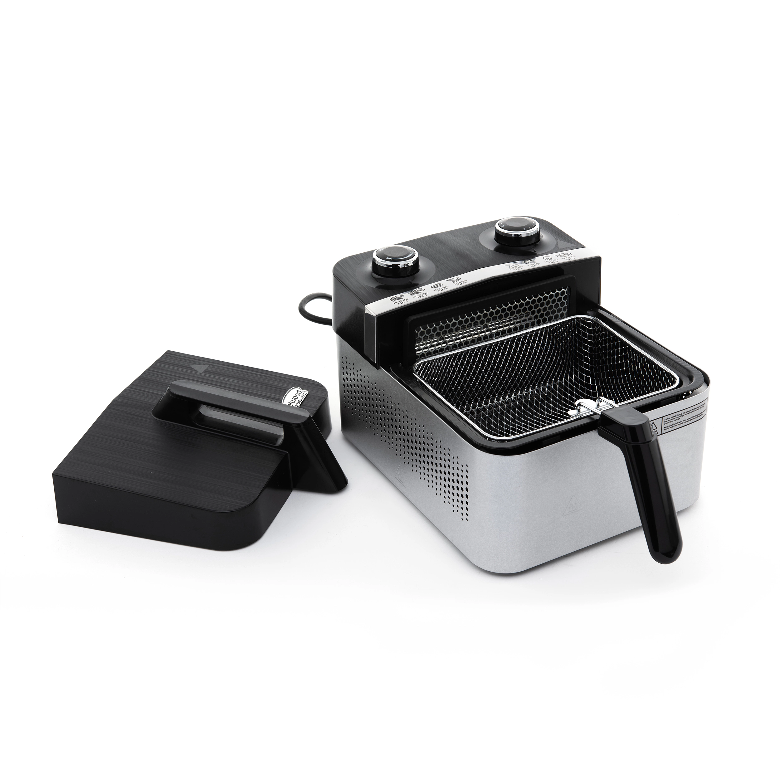 Brentwood Select 3.4 Quart Rapid Electric Air Fryer in Stainless Steel