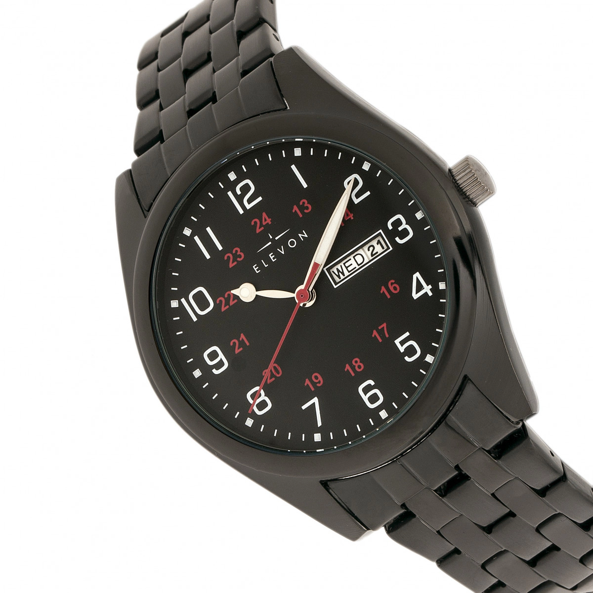 Elevon Gann Bracelet Watch w/Day/Date