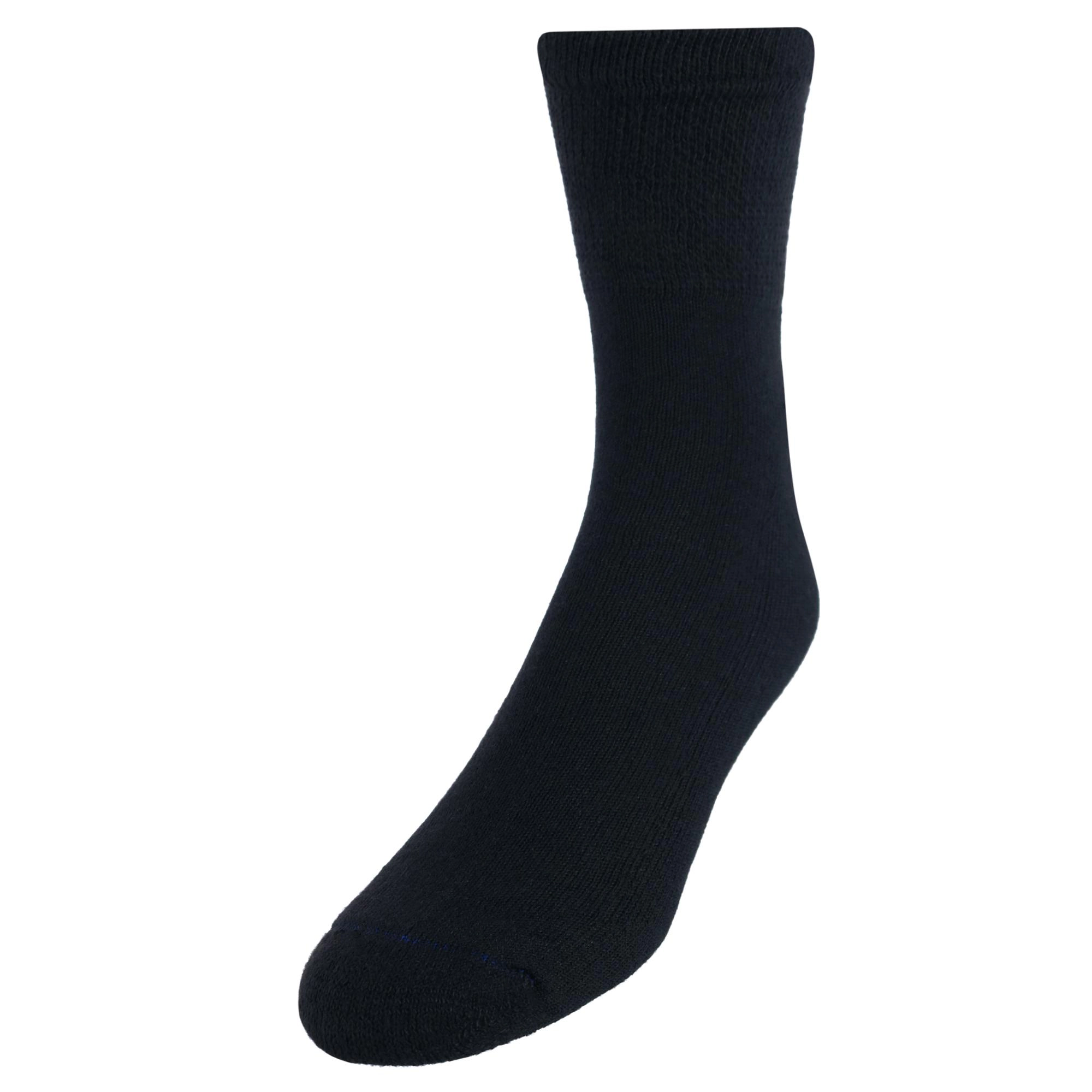 Dr. Scholl's Men's Big and Tall Circulatory Quarter Socks (4 Pair Pack)