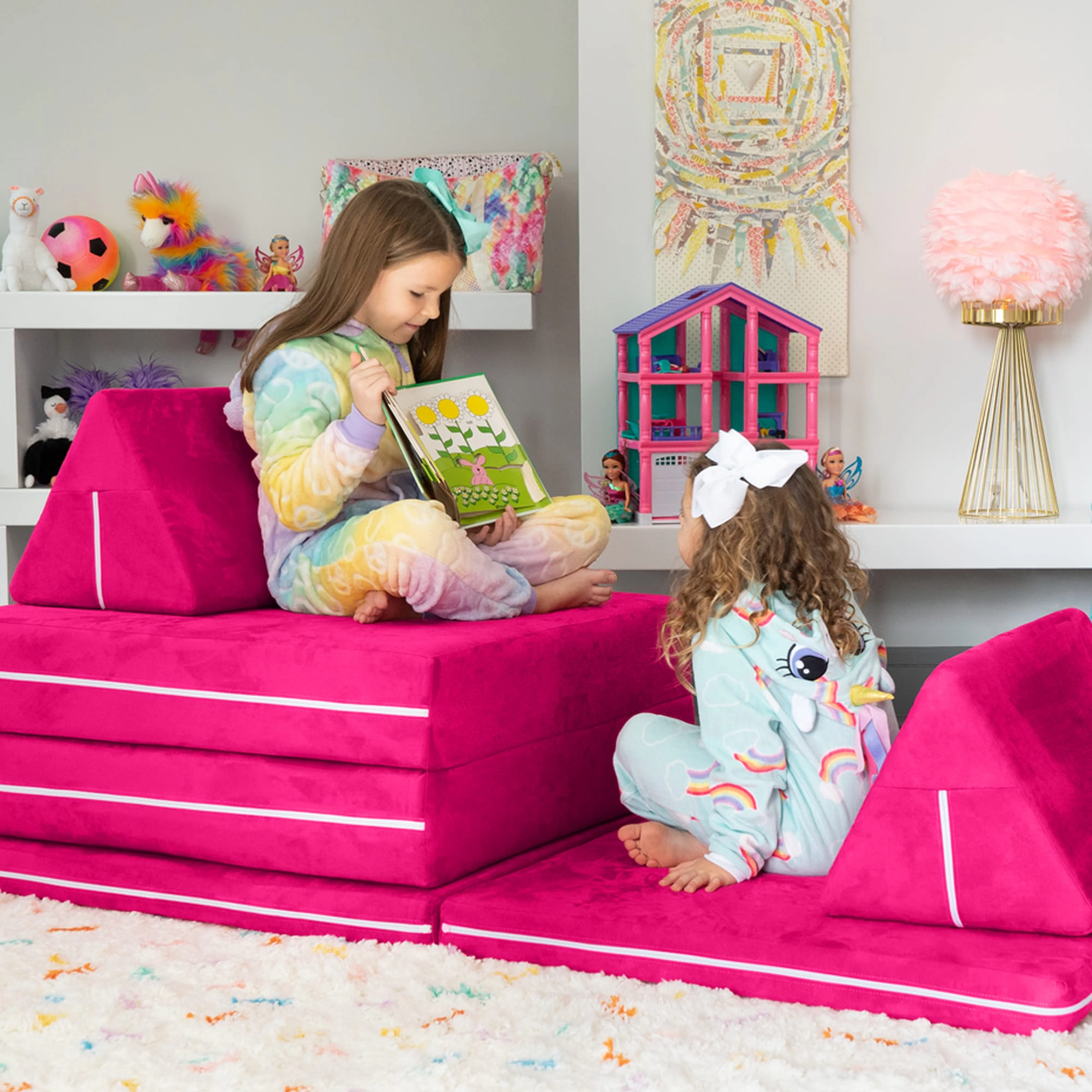 Zipline Playscape - Imaginative Furniture Playset for Creative Kids