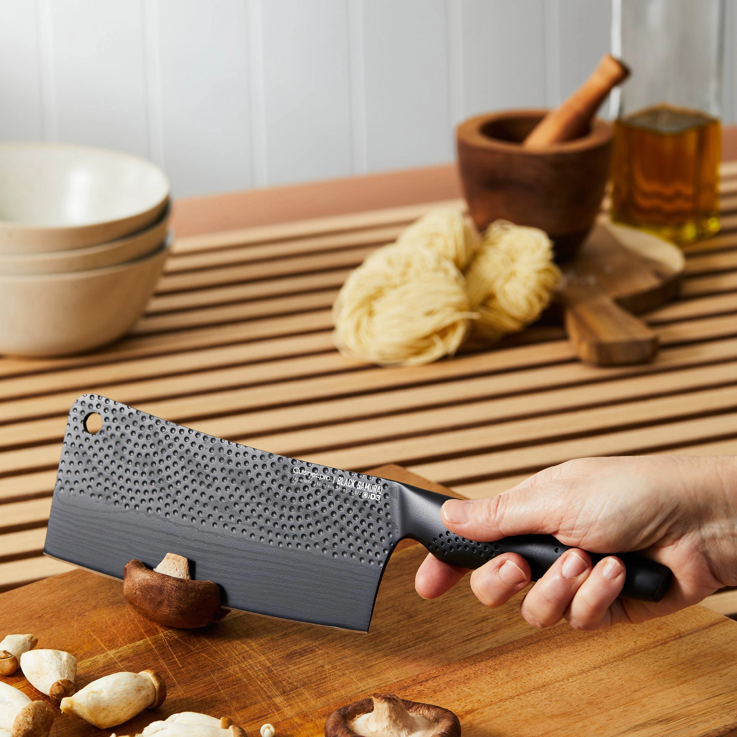 Cuisine::pro® iD3® BLACK SAMURAI Cleaver 6.5"