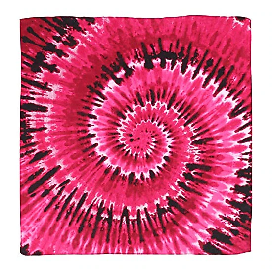 CTM® Tie Dye Swirl Bandana