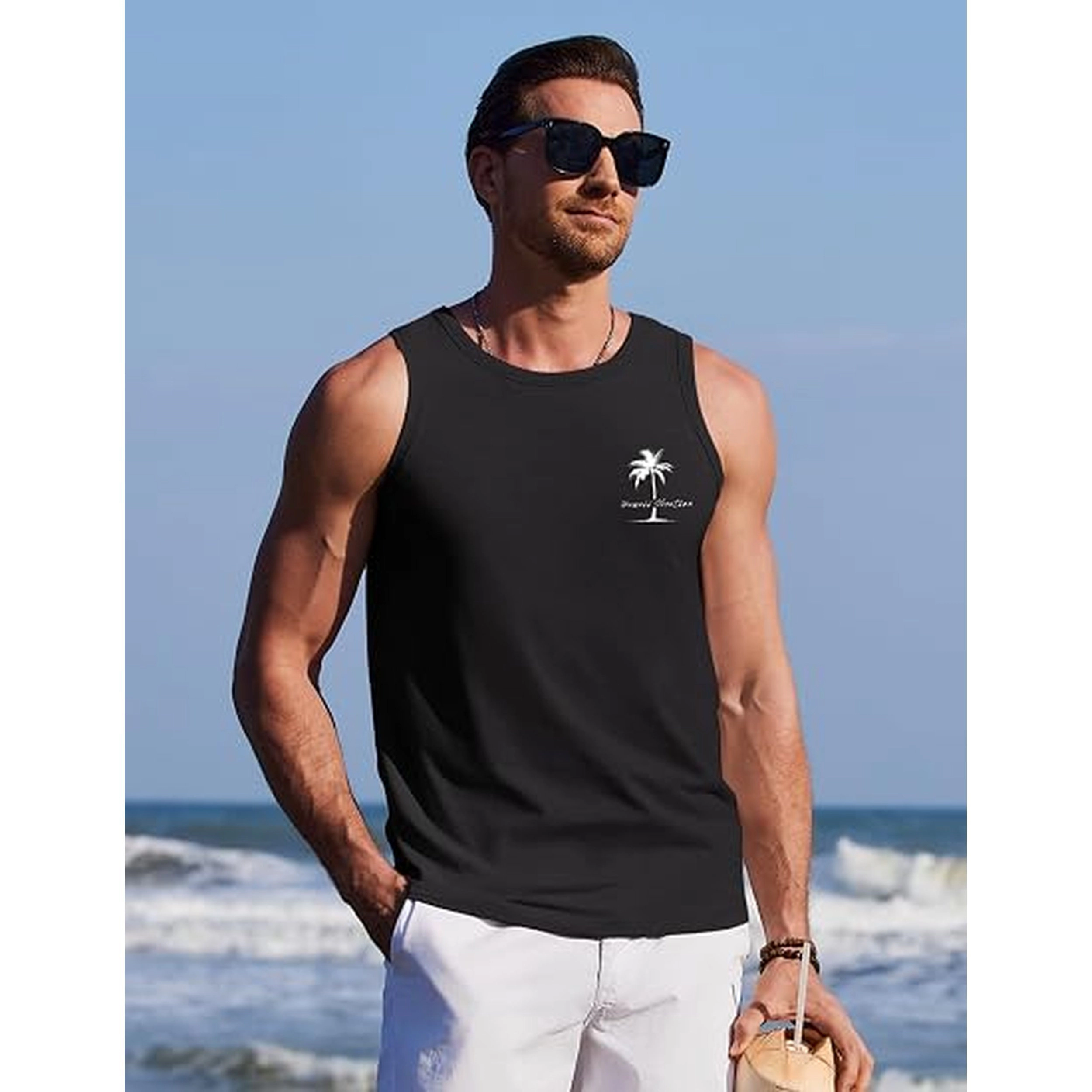 COOFANDY Men's Athletic Fit Sleeveless Tank Top