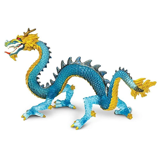 Safari Ltd. - Krystal Blue Dragon Kids Toy Figure