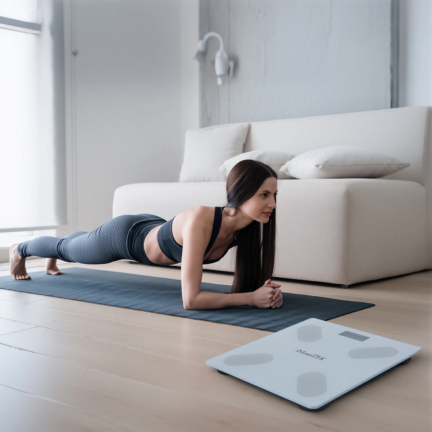 GBruno Smart Digital Body Weight Scale With App Sync