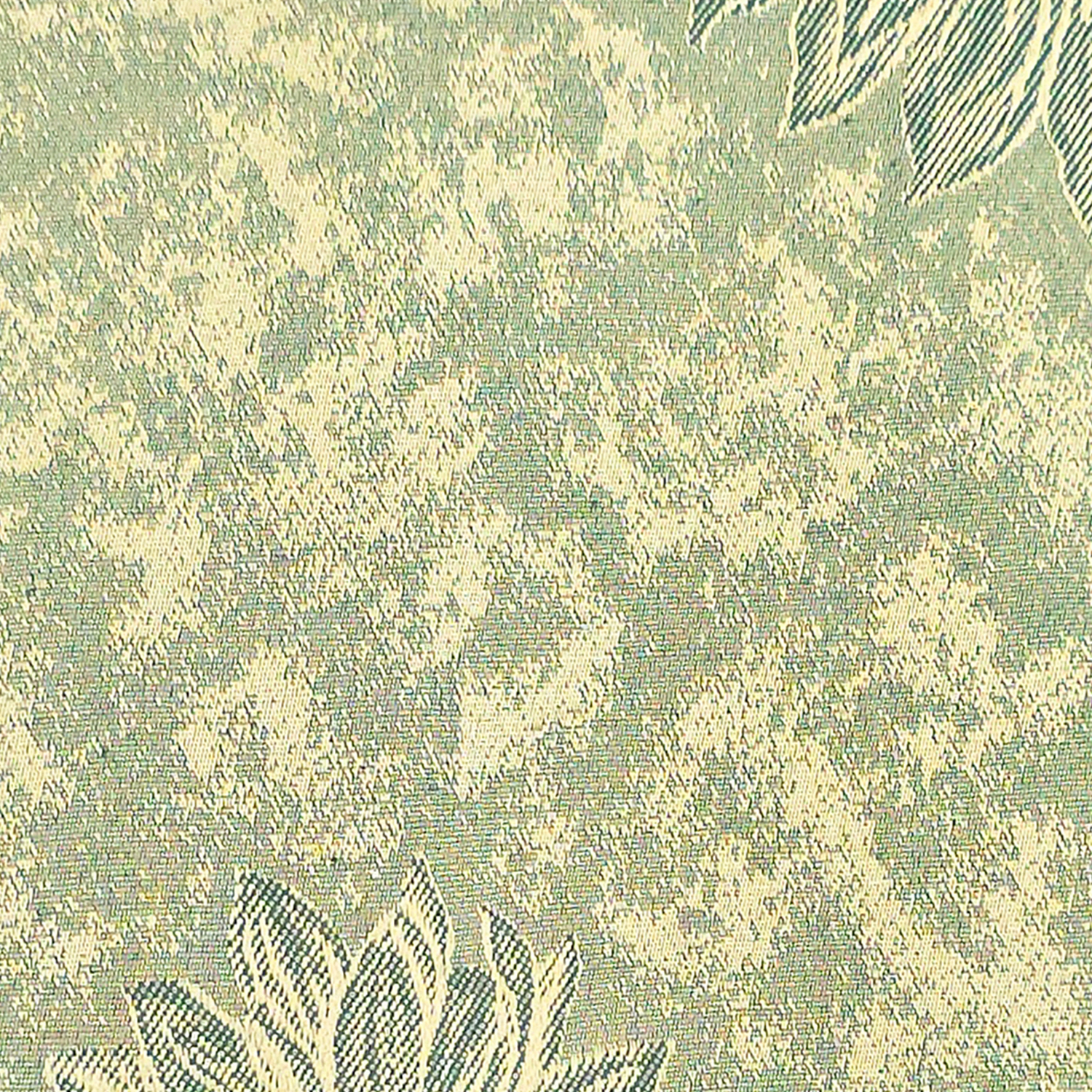 RLF Home 100% Cotton French Sun Flower Regal Lined Window Valance 50 x 17 Lime