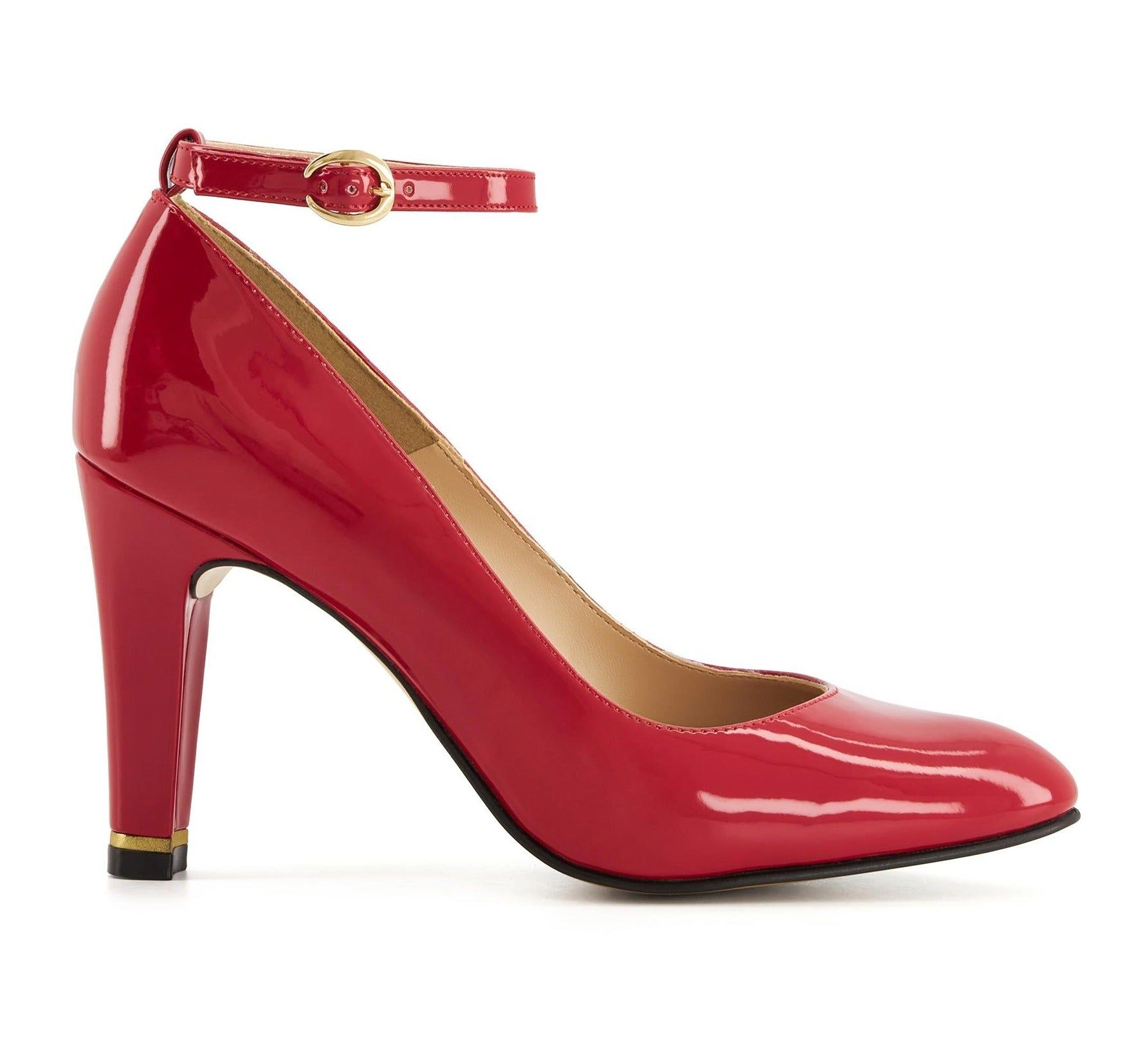 Andrea High Heels, Ankle Buckle Strap