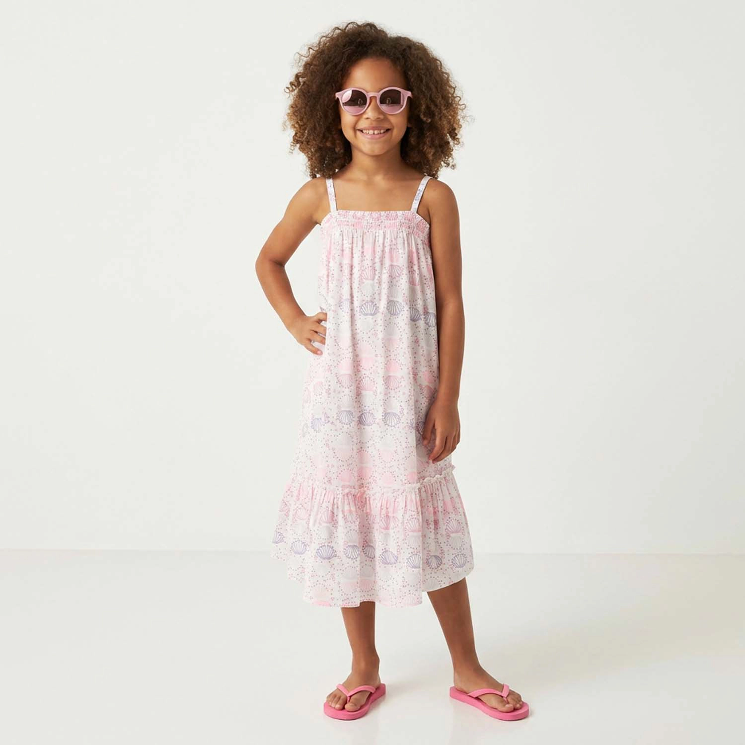 Rockets of Awesome Shell Smocked Dress for Girls