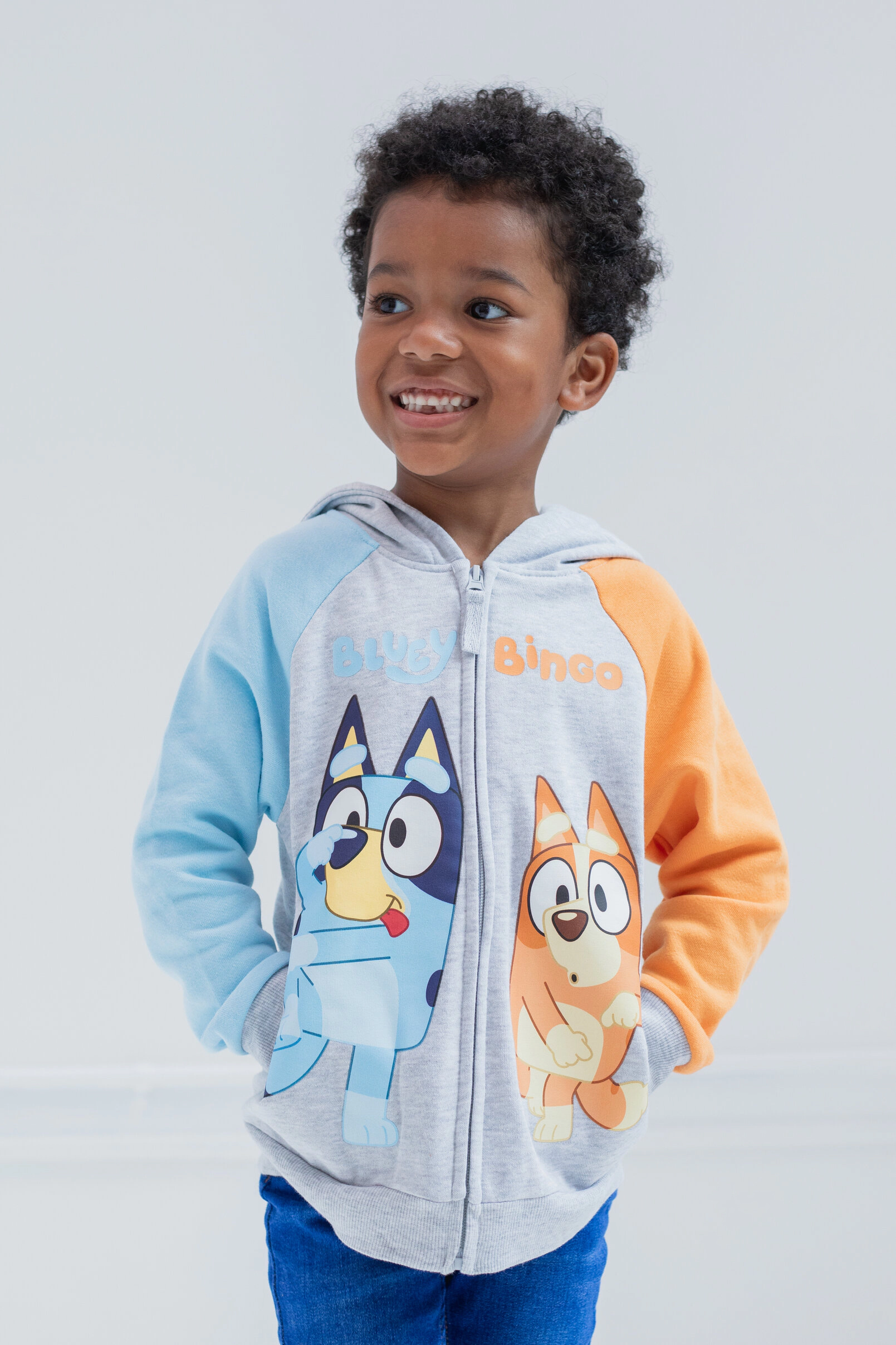 Bluey Fleece Zip-Up Hoodie