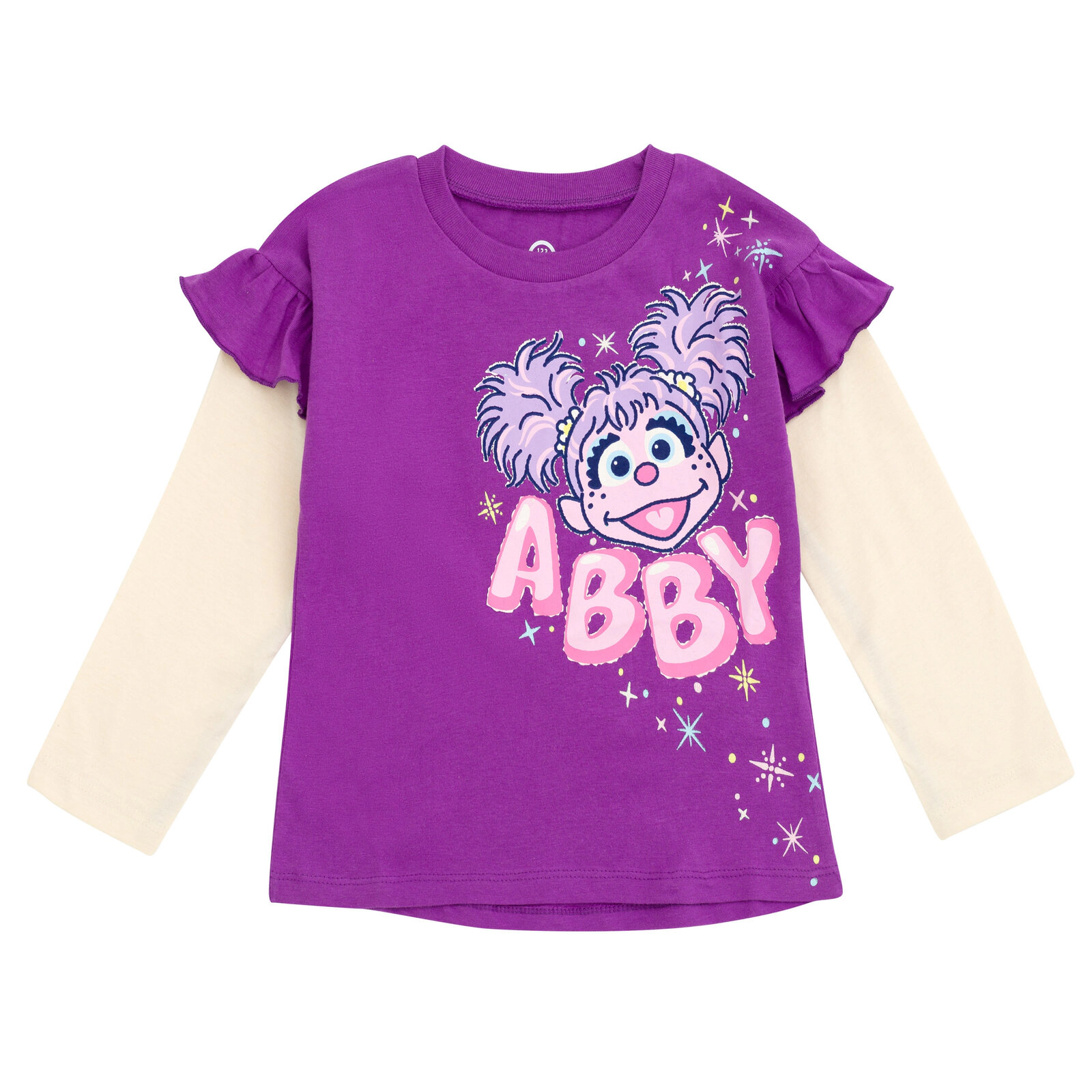 Sesame Street Girls' 2-Pack Long Sleeve T-Shirts