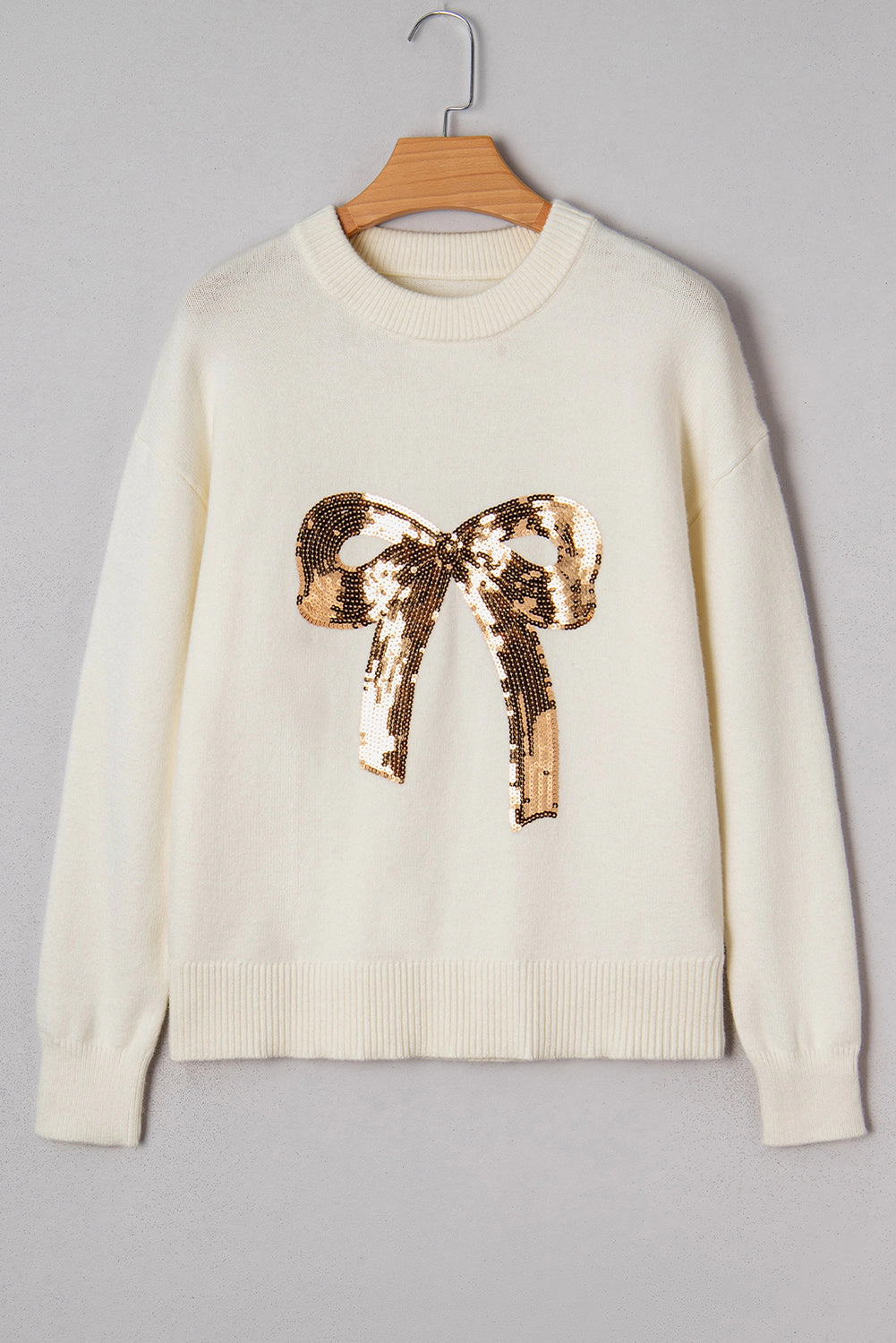 Threaded Pear Women's Faith Graphic Christmas Holiday Sweater