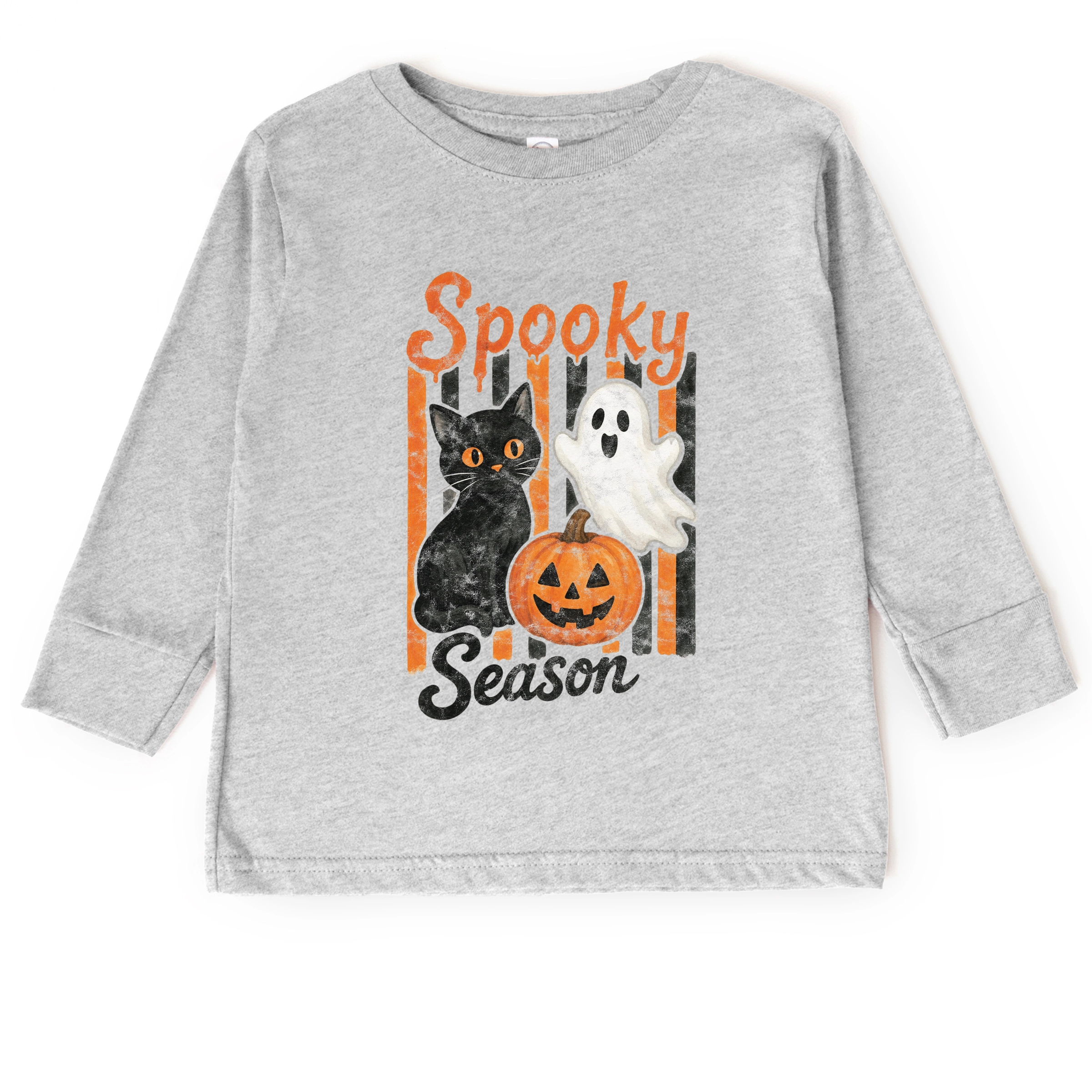 The Juniper Shop - Toddler Long Sleeve Graphic Tee Spooky Season Characters
