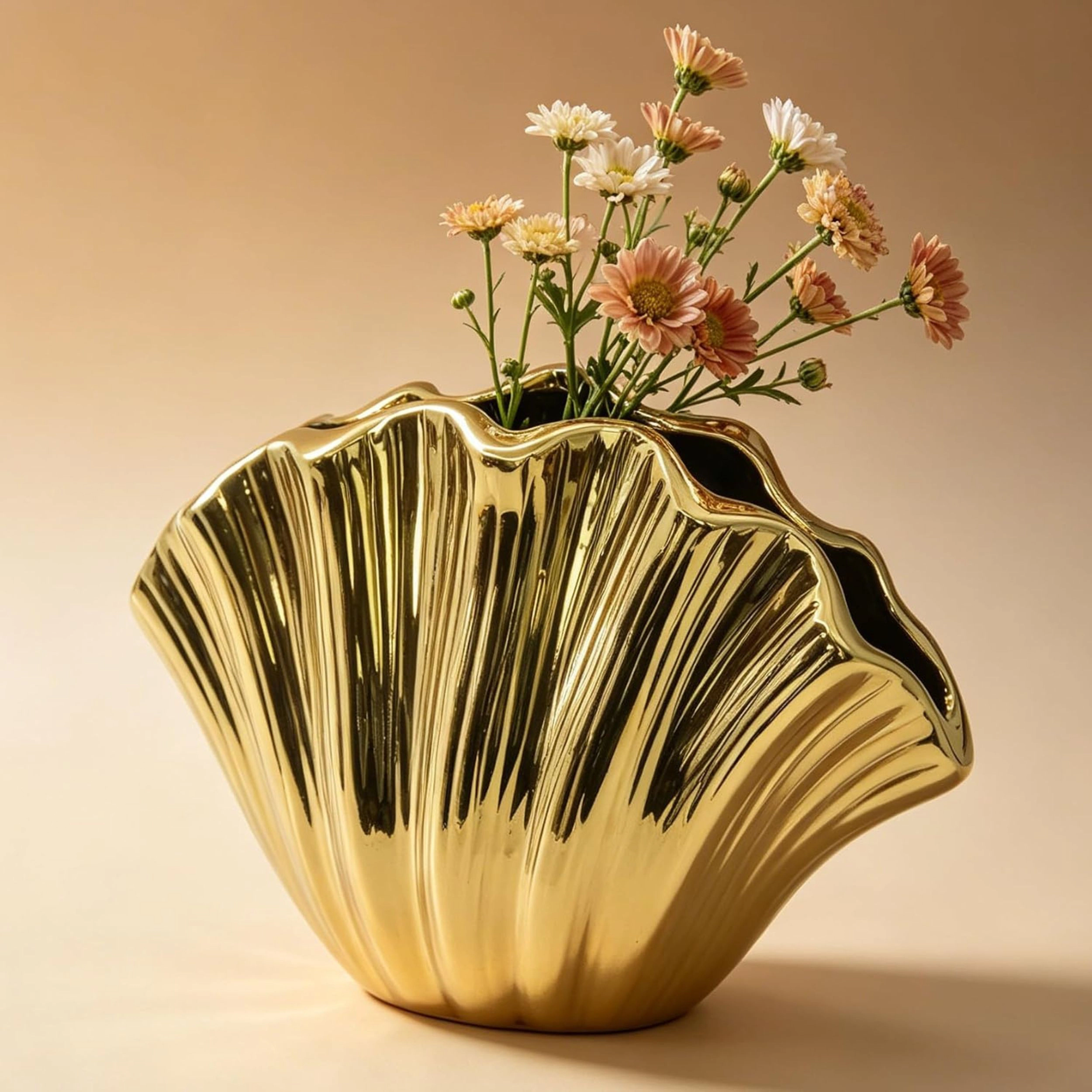Stock Preferred Ceramic Flower Vase for Dried Flowers and Modern Farmhouse