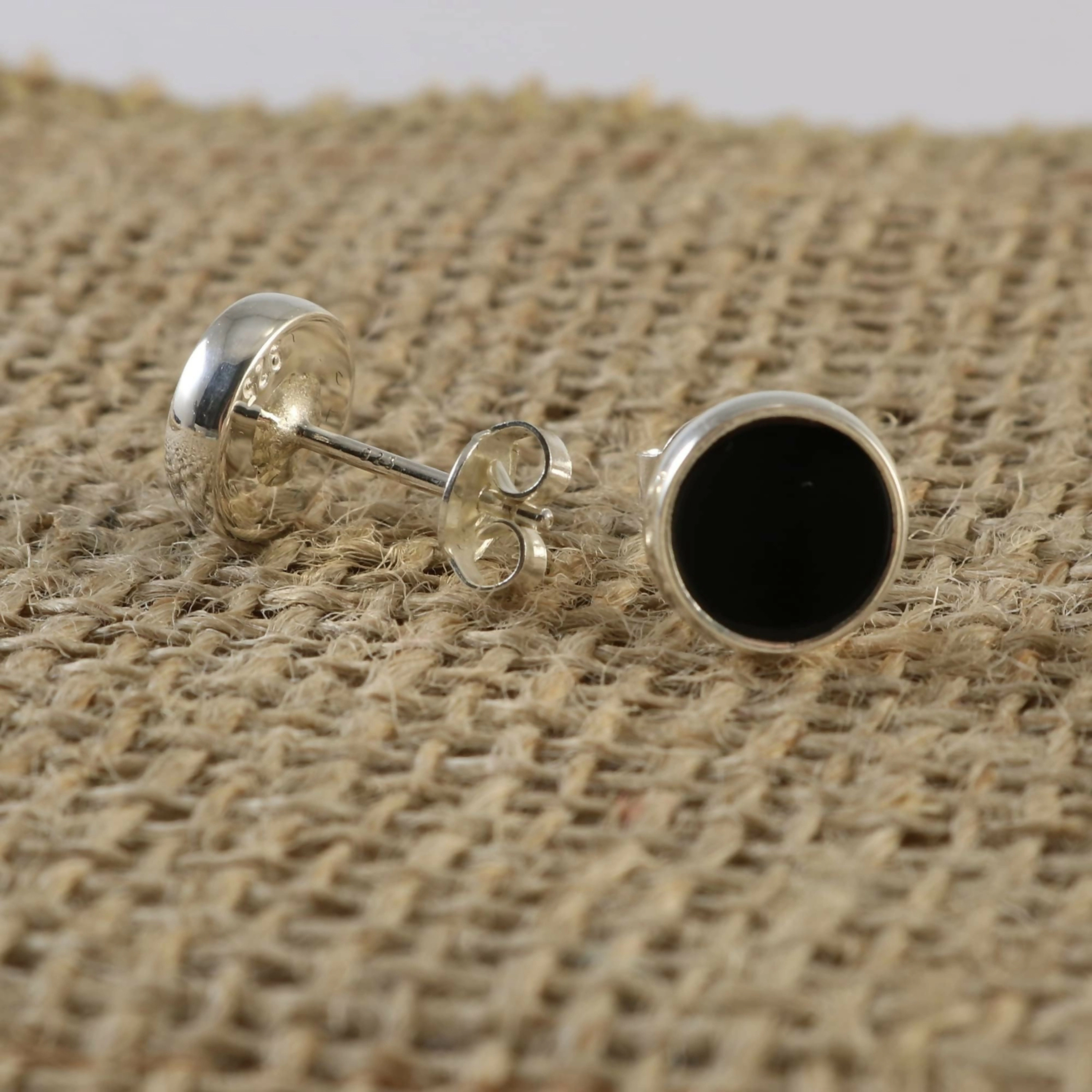 Wear Sierra Unisex Sterling Silver Handmade Stud Earrings