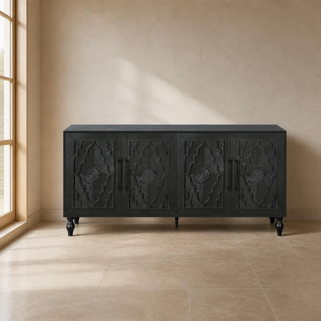 GOODSILO 63" Wide Freestanding Storage Cabinet
