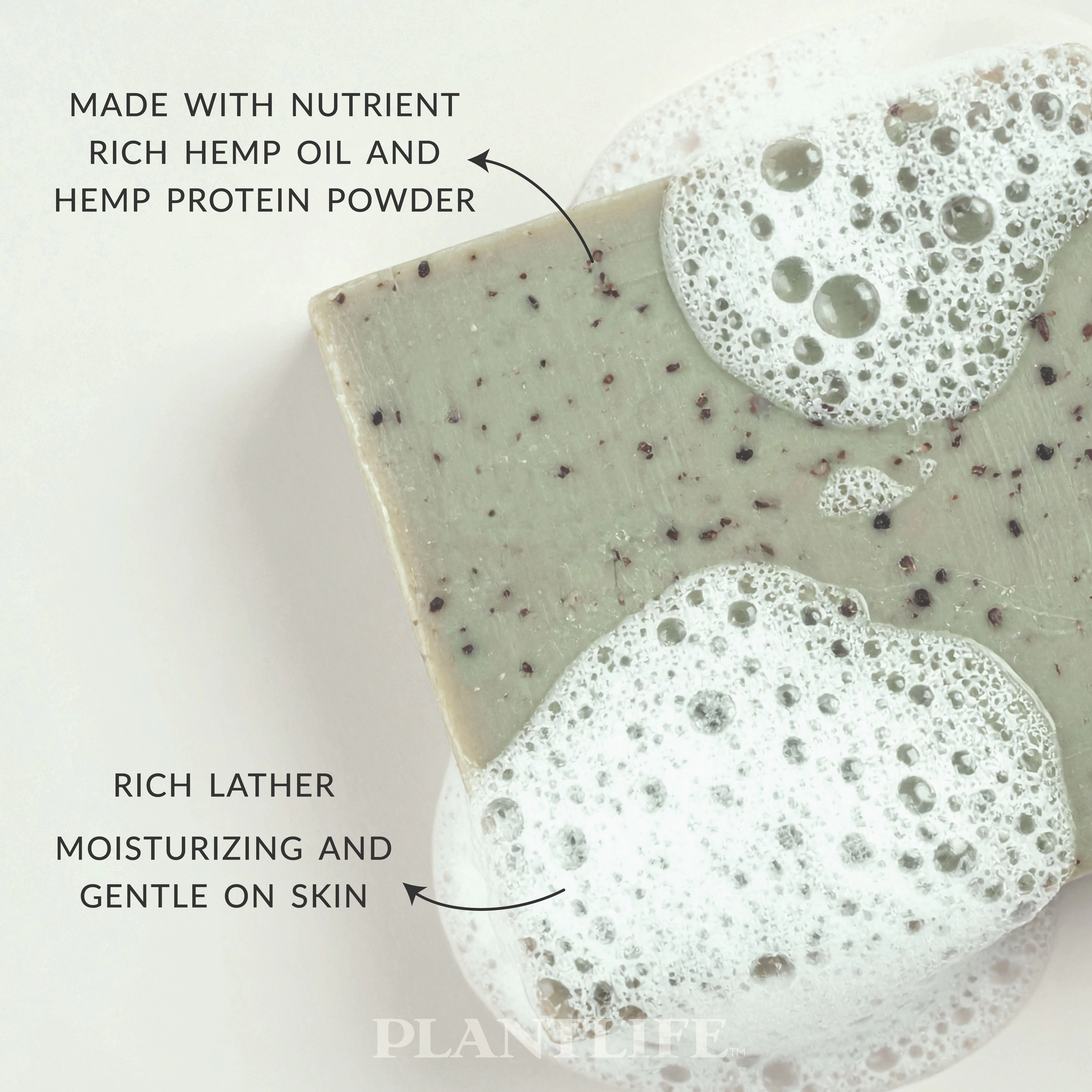 Plantlife Hemp Aromatherapy Herbal Soap