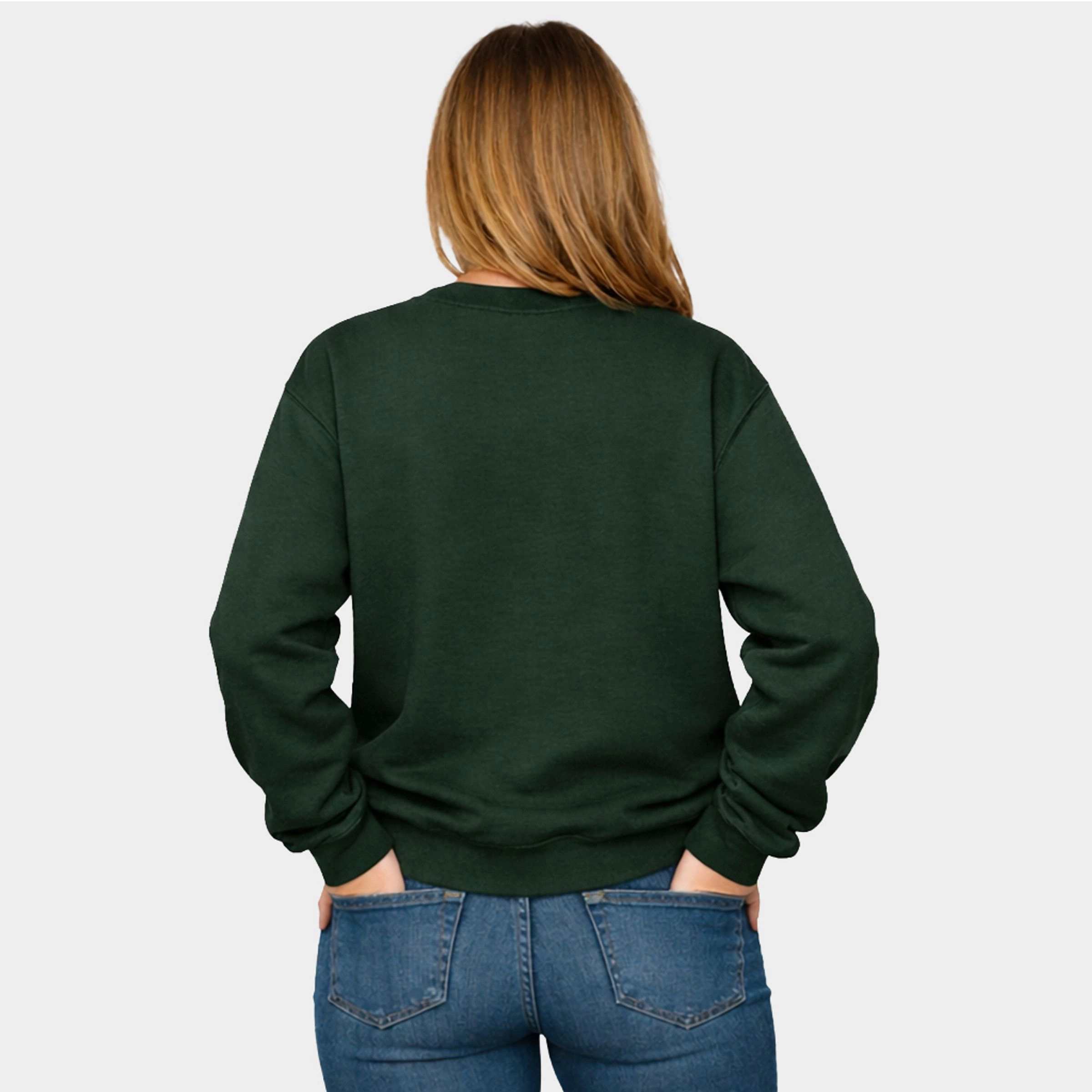 Simply Sage Market - Women's Graphic Sweatshirt Christmas Lights Stripes