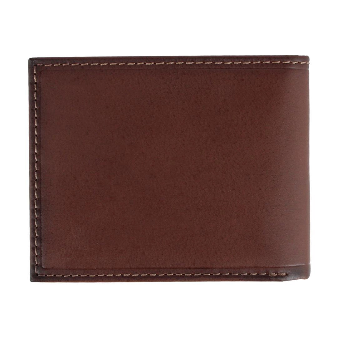 Columbia Men's Leather RFID Extra Capacity Bifold Wallet
