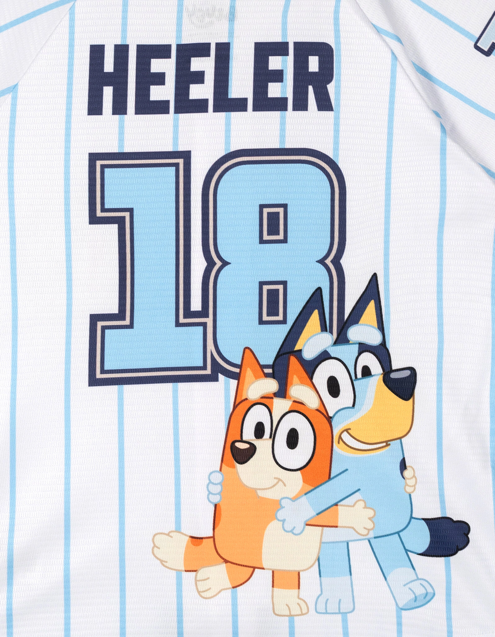 Bluey Boys' Athletic Button-Down Baseball Jersey