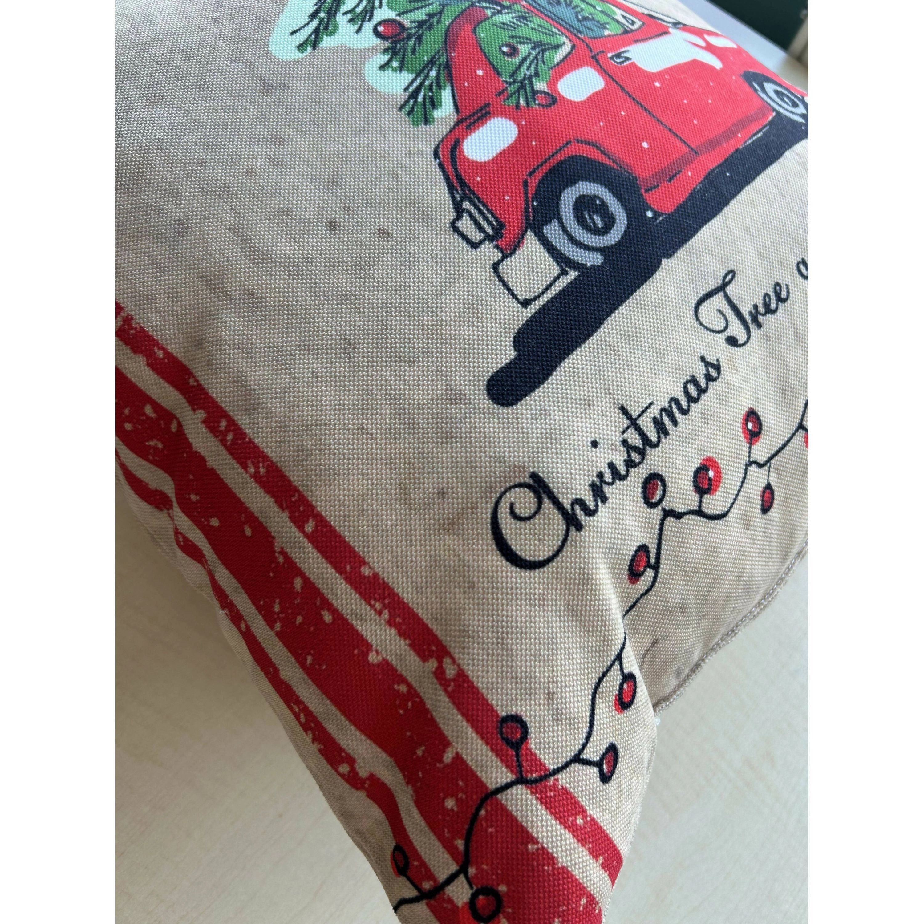 Wear Sierra Antique Car Pattern Throw Pillow Cover