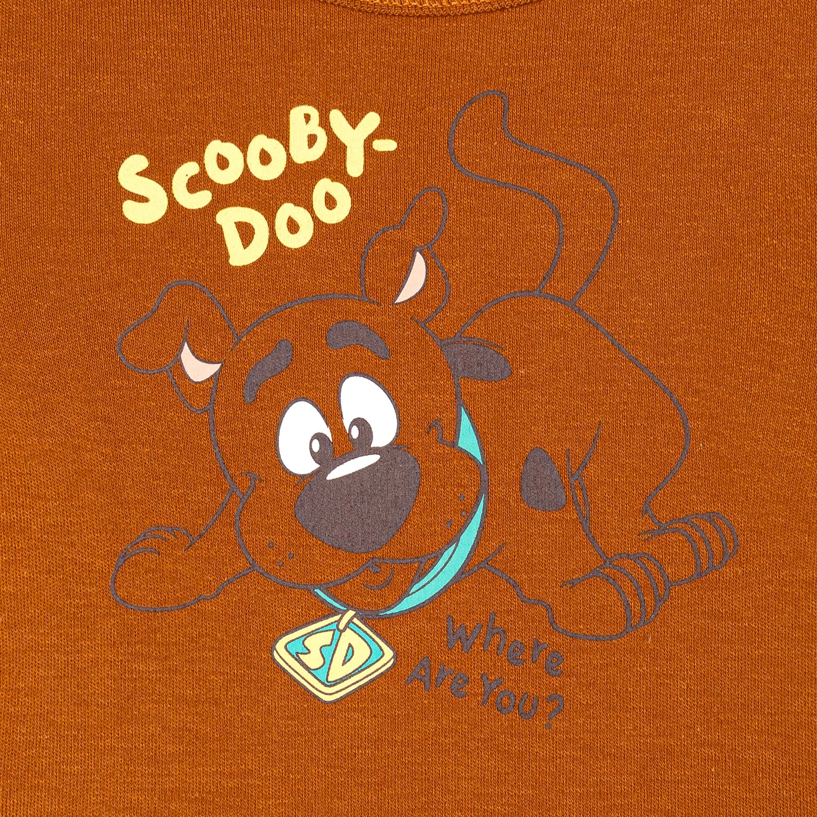 Scooby-Doo Baby Boys' Cosplay Bodysuit and Hat Set