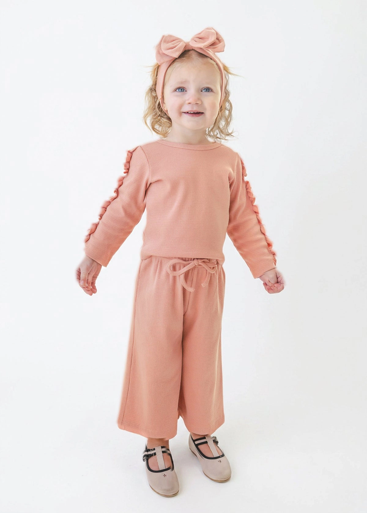 Mabel and Honey Aubrey Knit Two Piece Set - Toddler Girls