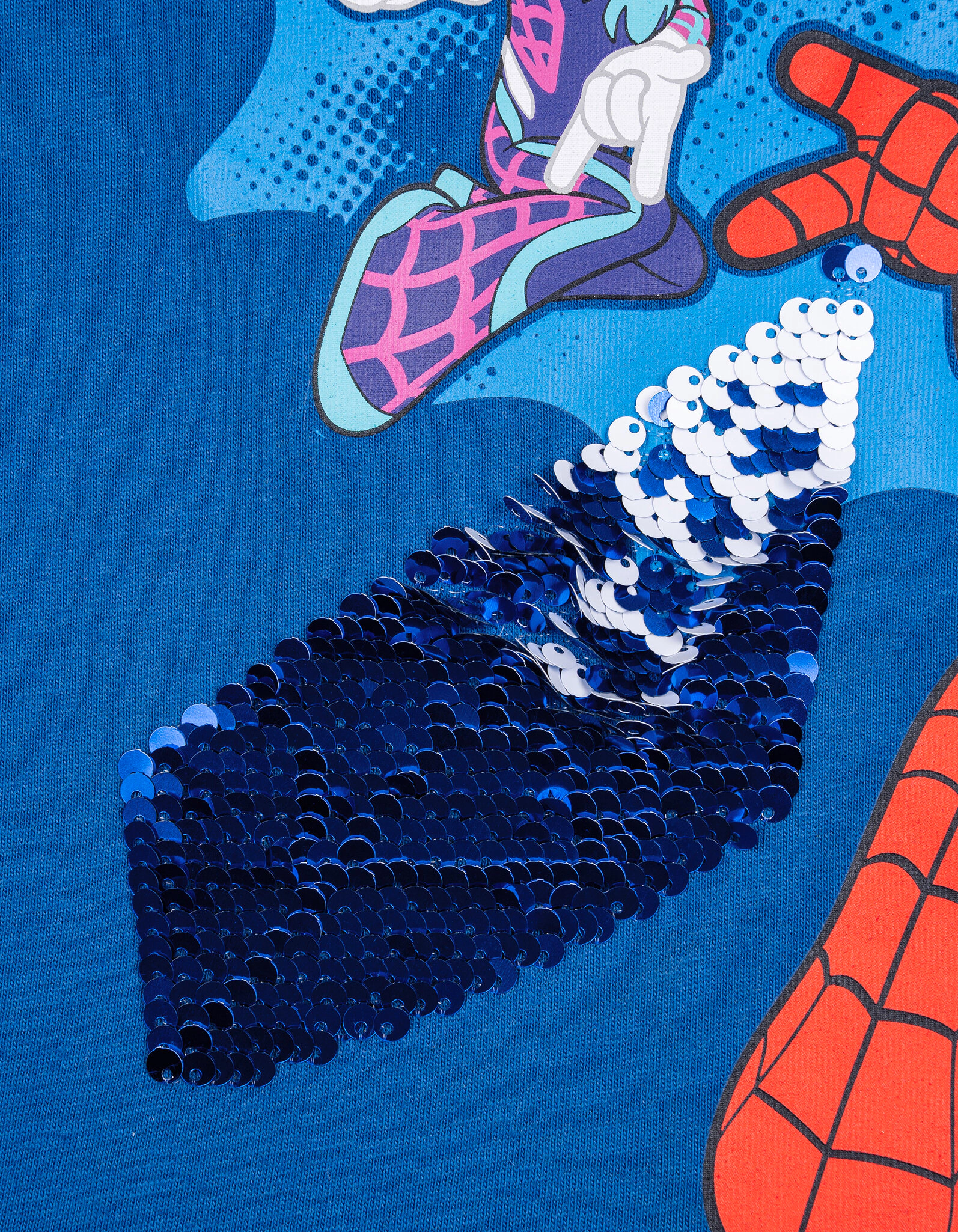 Marvel Spidey and His Amazing Friends Boys' Sequin T-Shirt
