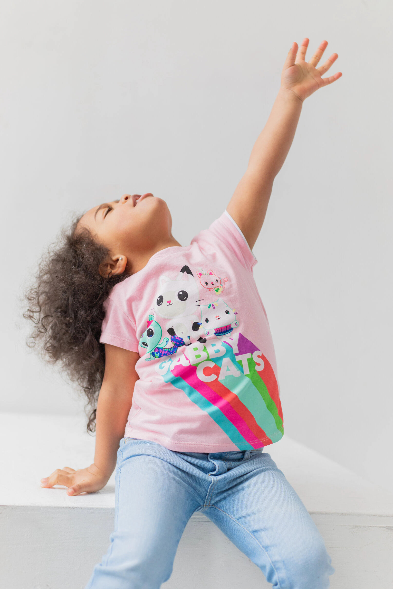 Dreamworks Gabby's Dollhouse Girls' 2-Pack Short Sleeve Tees