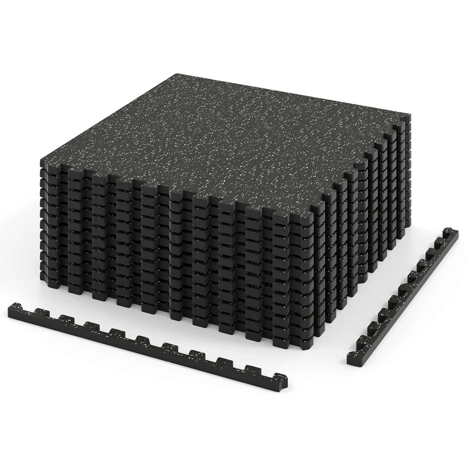 SlickBlue Interlocking Gym Floor Mats Exercise Flooring Tiles
