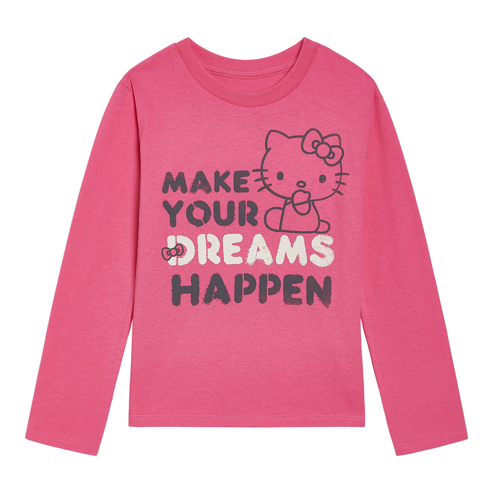 Hello Kitty Girls' Long Sleeve T-Shirt
