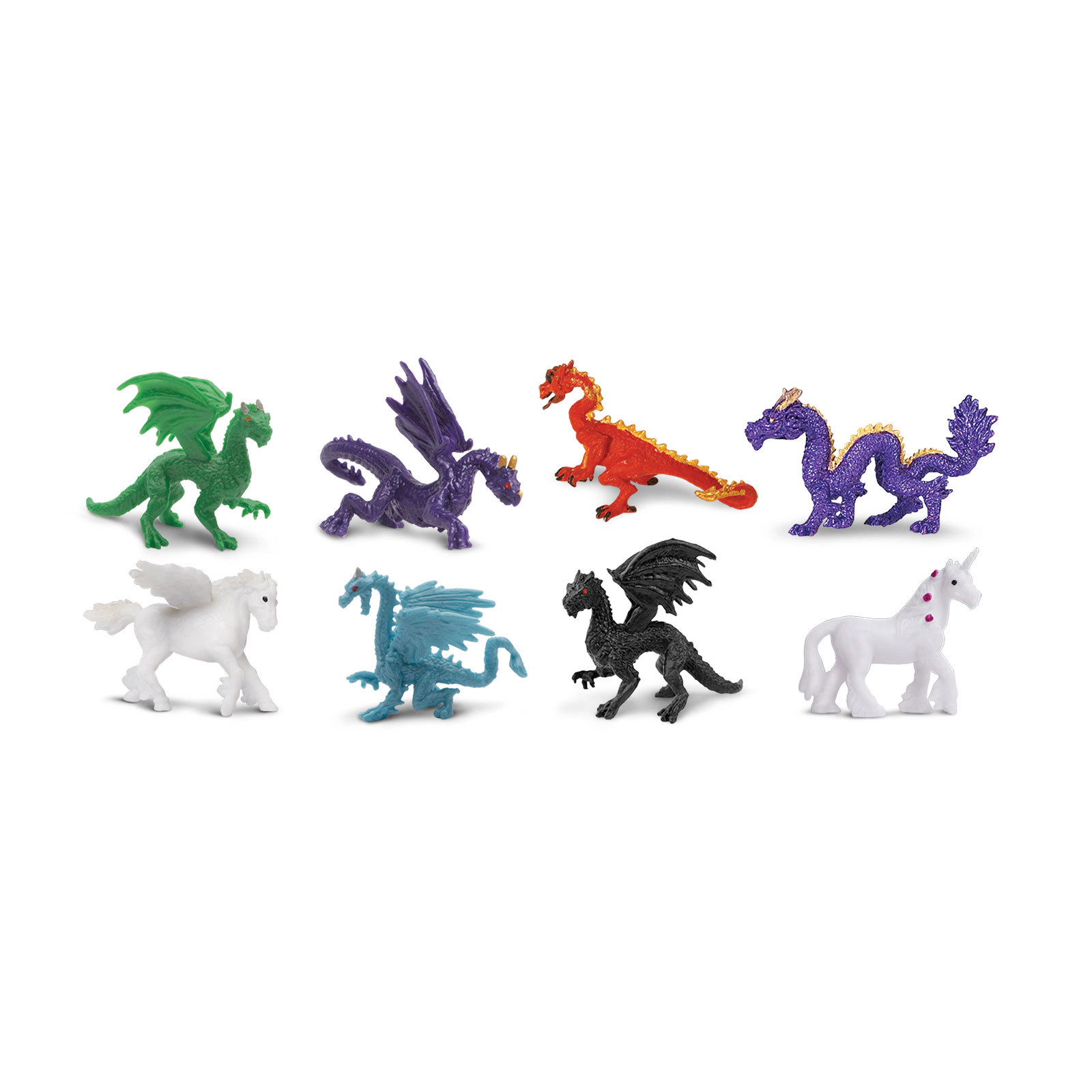 Safari Ltd. - Fantasy Fun Pack - 8 Mini Toy Figurines for Kids