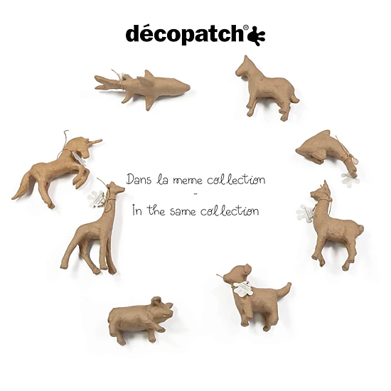 Decopatch Papier-Mâché Brontosaurus Figurine 4½–5
